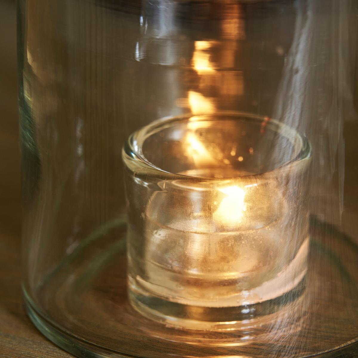 Highbury Recycled Glass Tealight Holder | Small