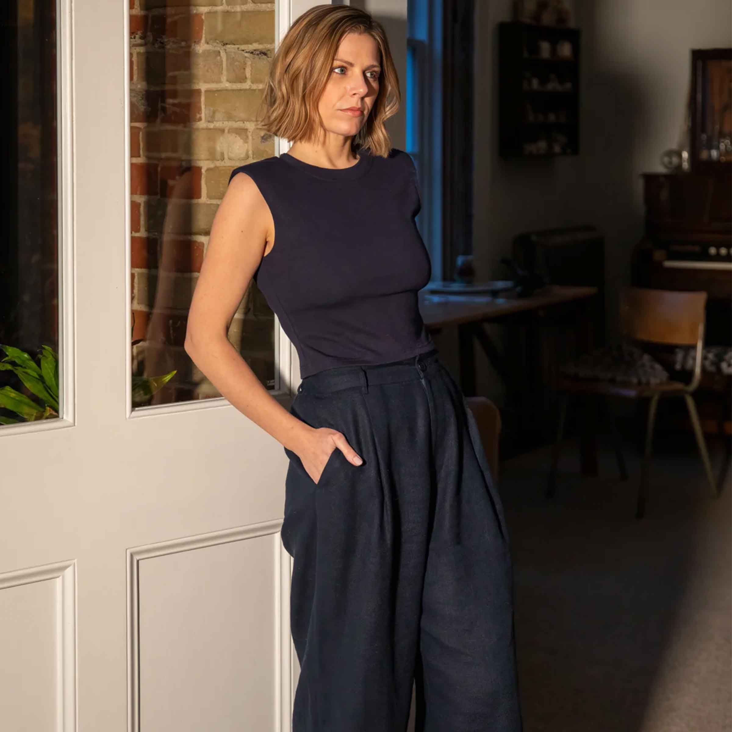 Jasmine Trouser | Navy