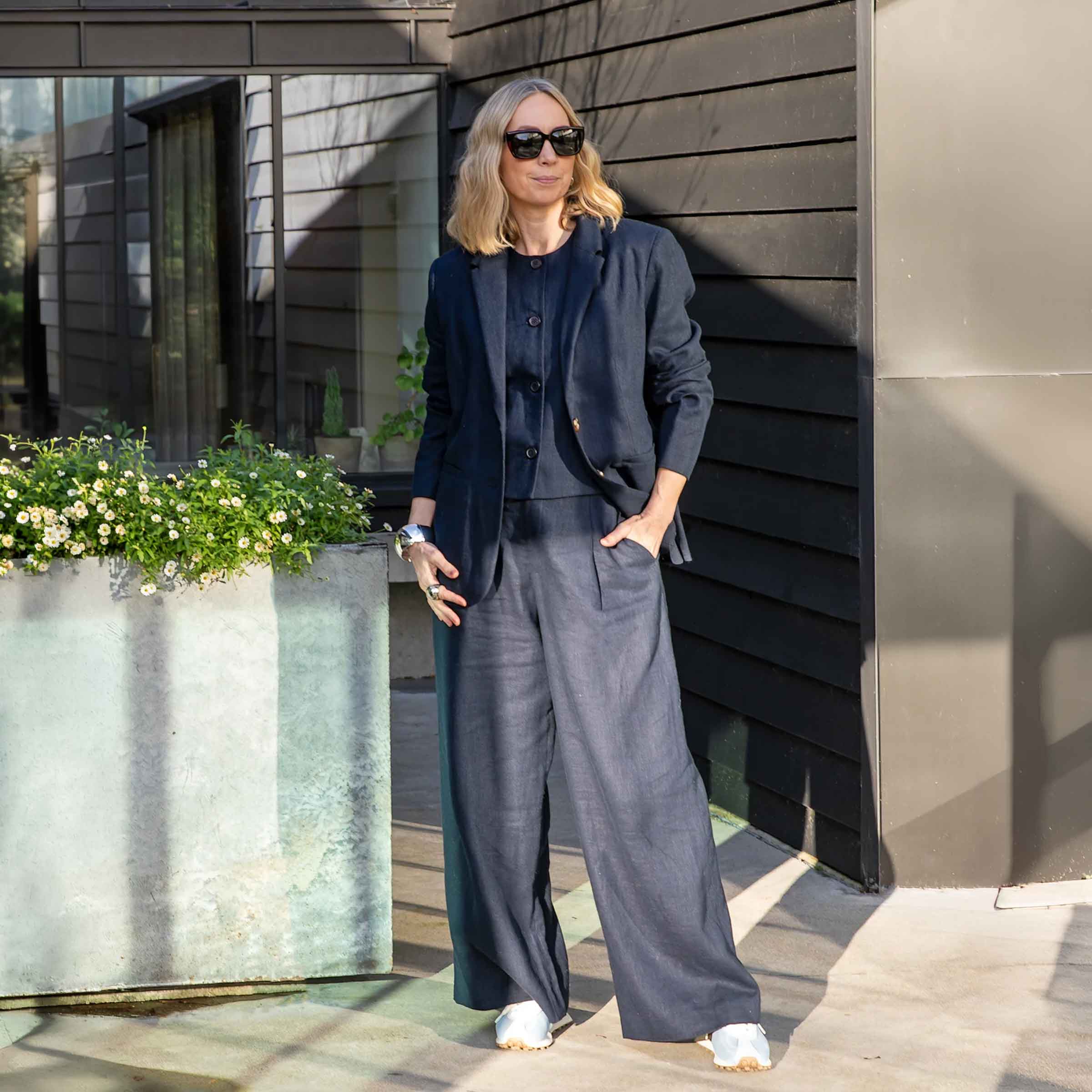 Jasmine Trouser | Navy