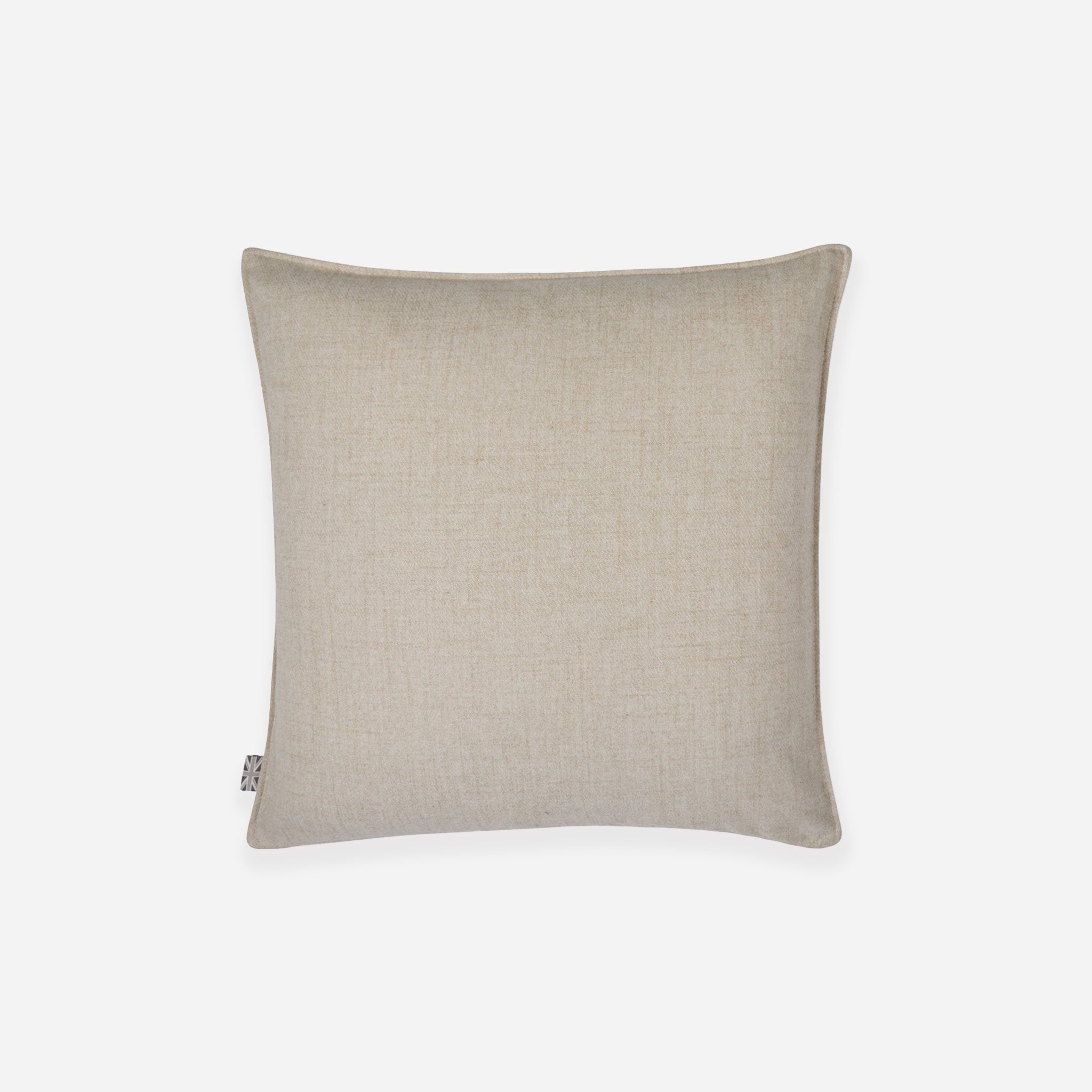 Jasper Square Cushion | Brushed Oyster