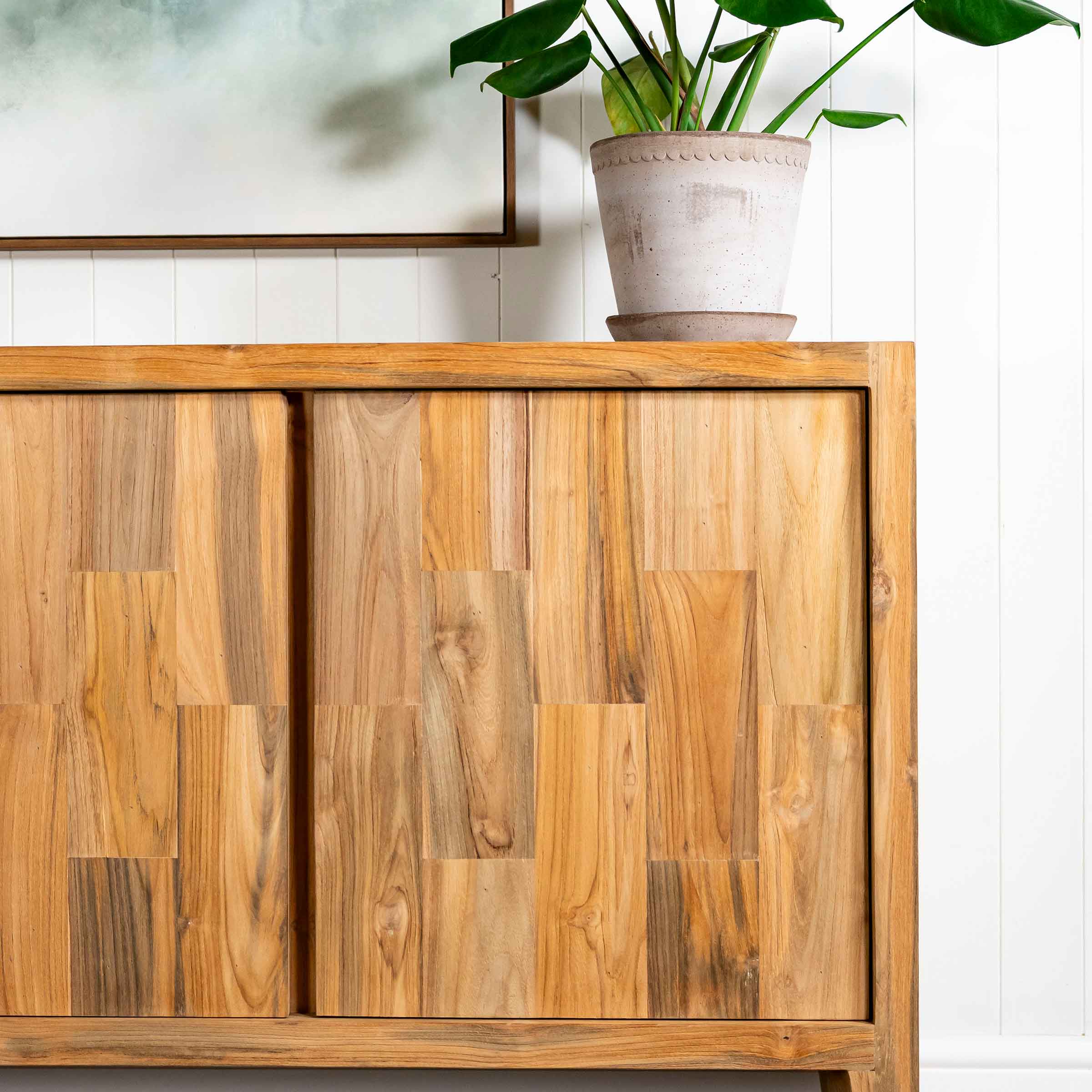 Kama Reclaimed Teak Sideboard | 3 Door