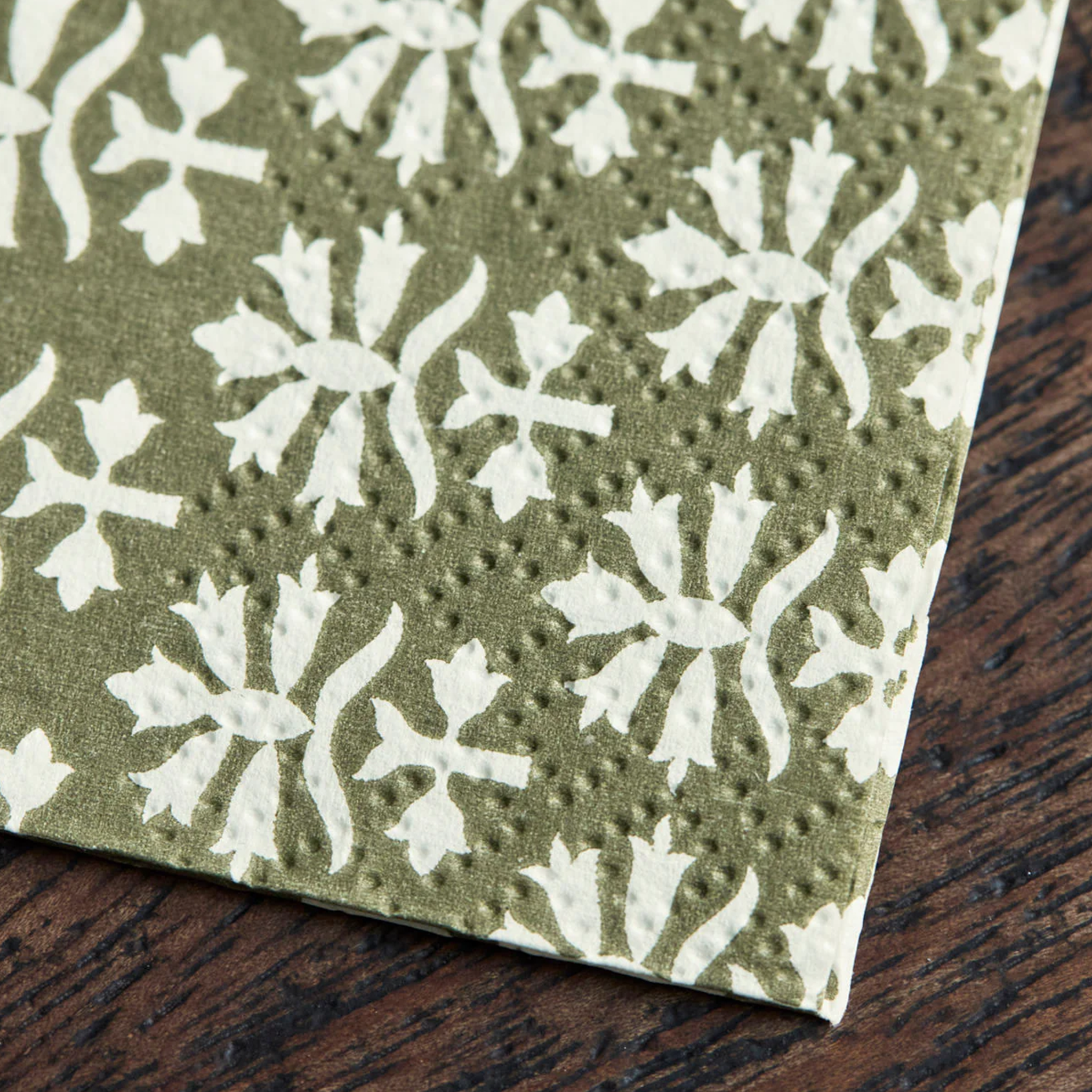 Kape Olive Green Napkins