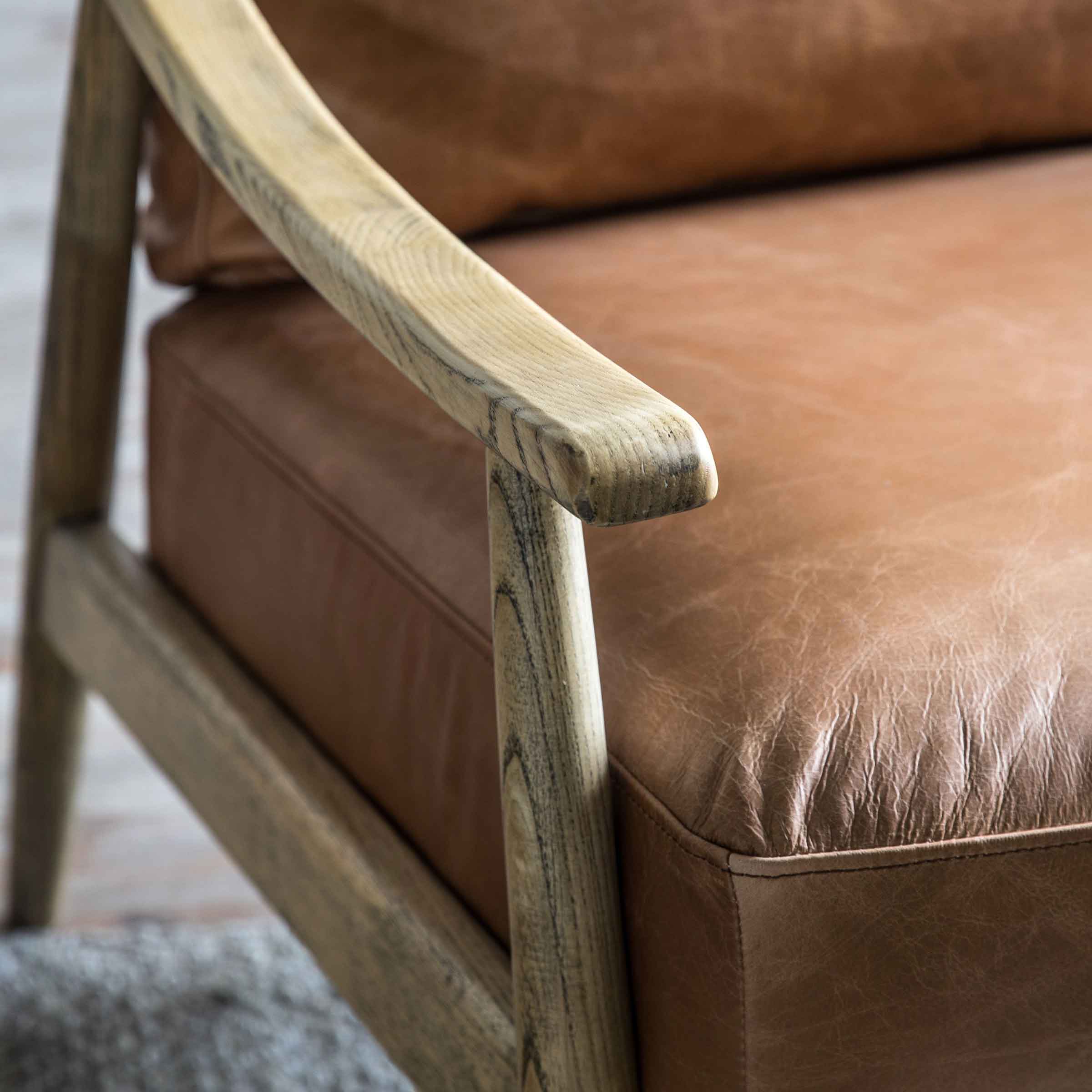 Kediri Leather Armchair