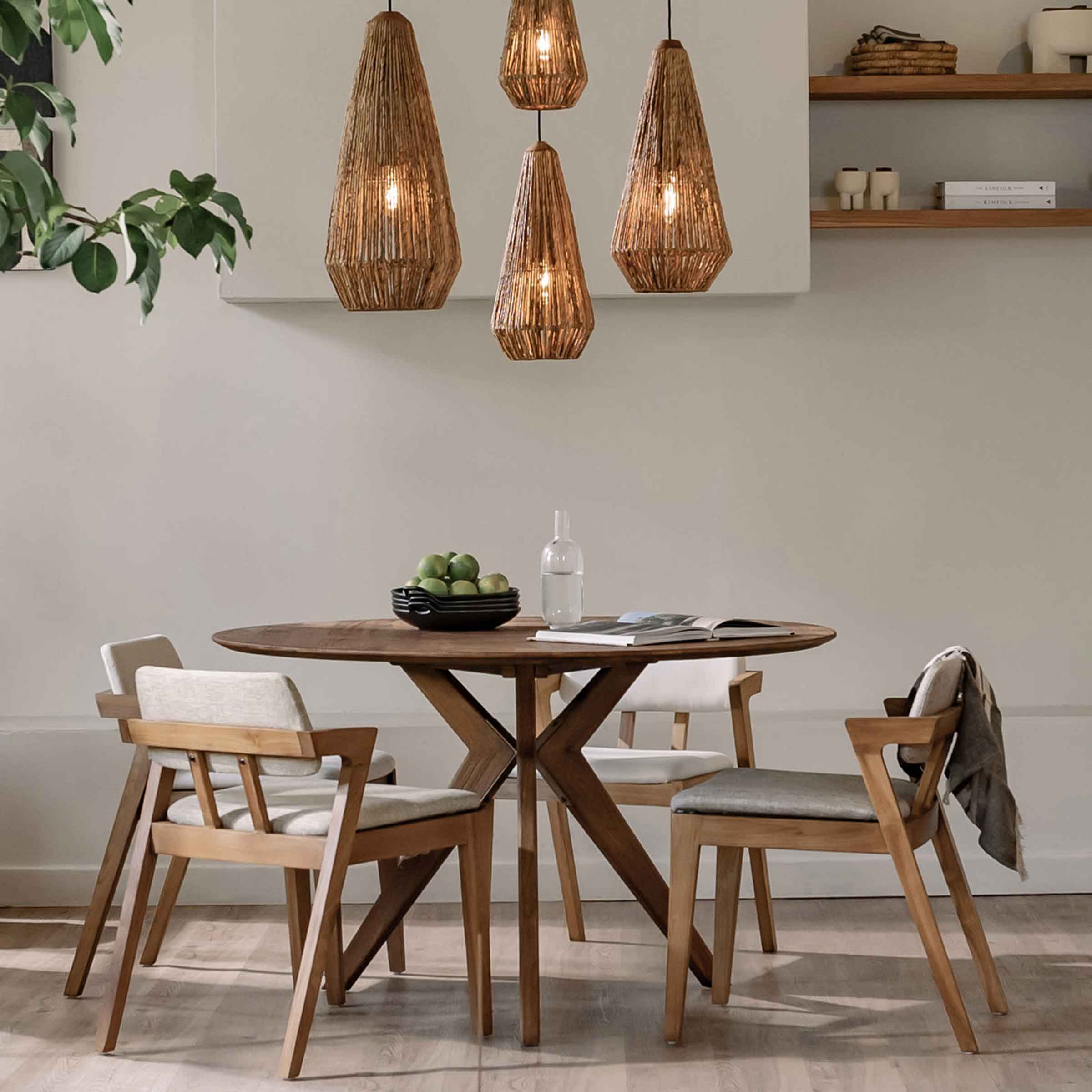 Kupu-Kupu Round Dining Table