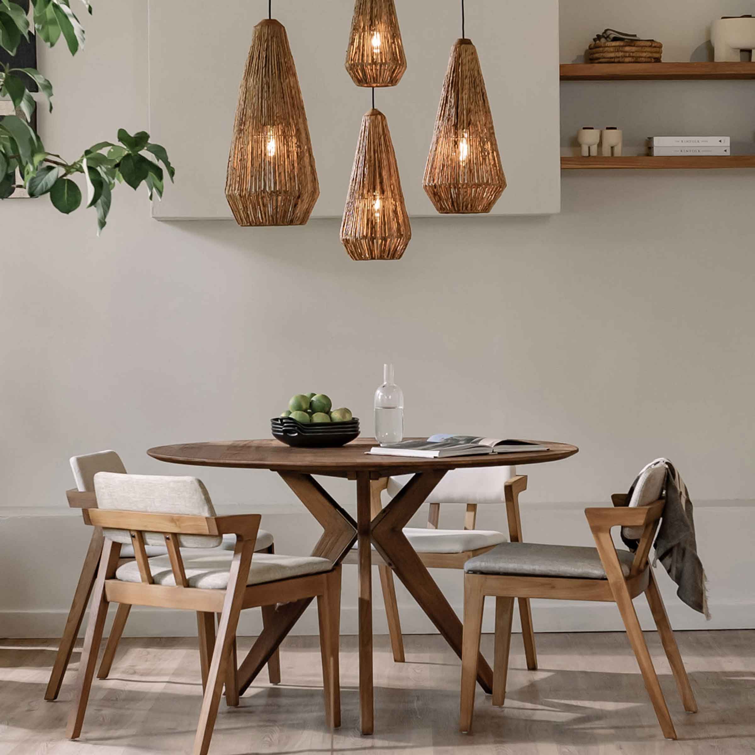 Kupu-Kupu Round Dining Table