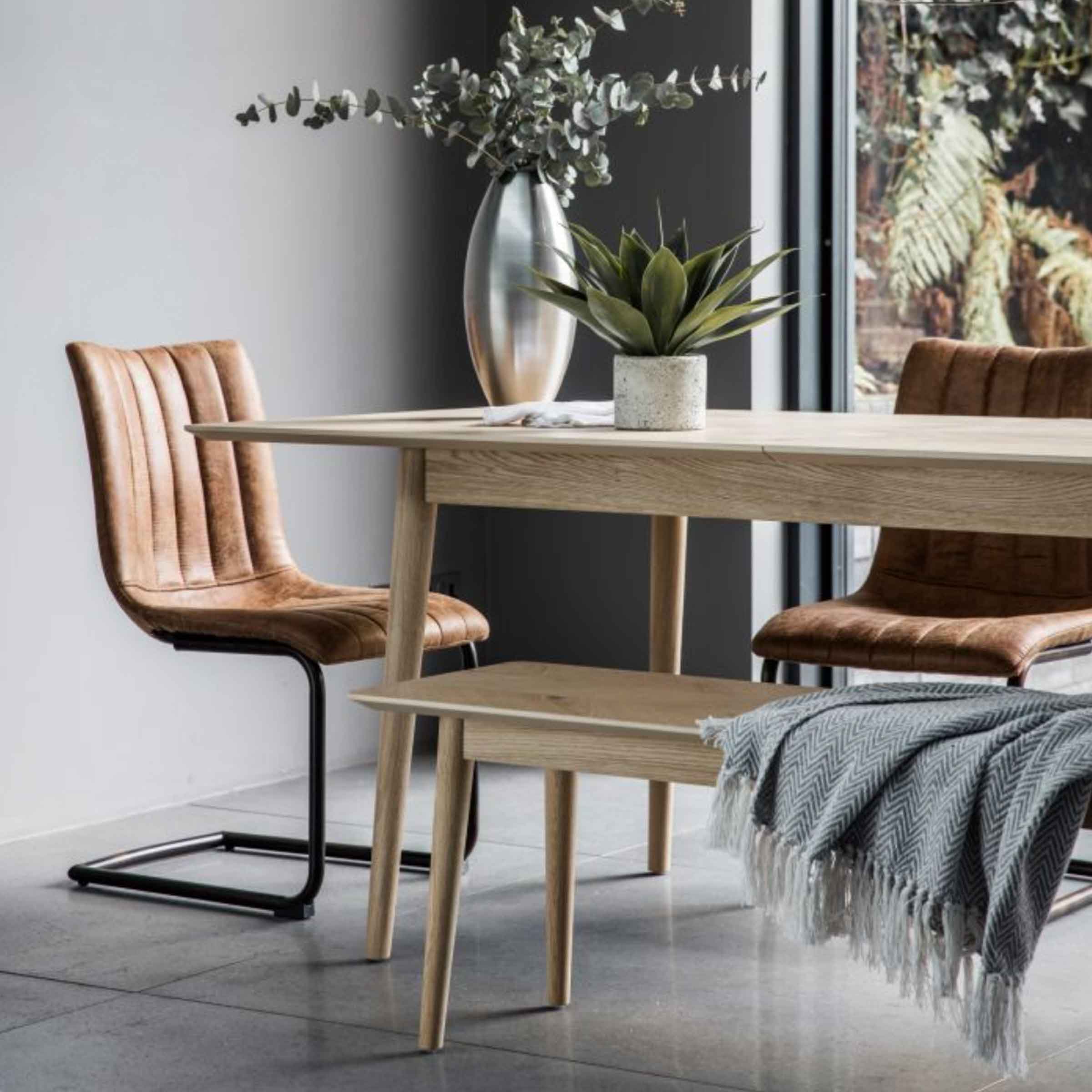 Kuta Dining Chairs | Pair | Brown
