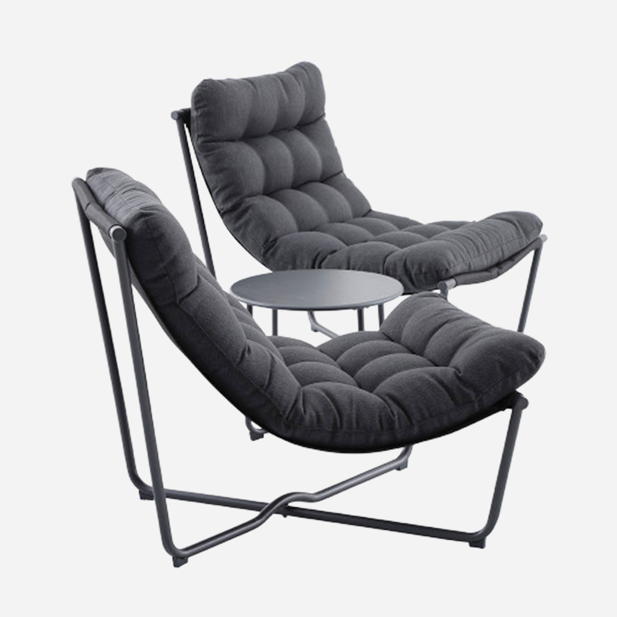 Kuta Outdoor Lounging Set I Anthracite