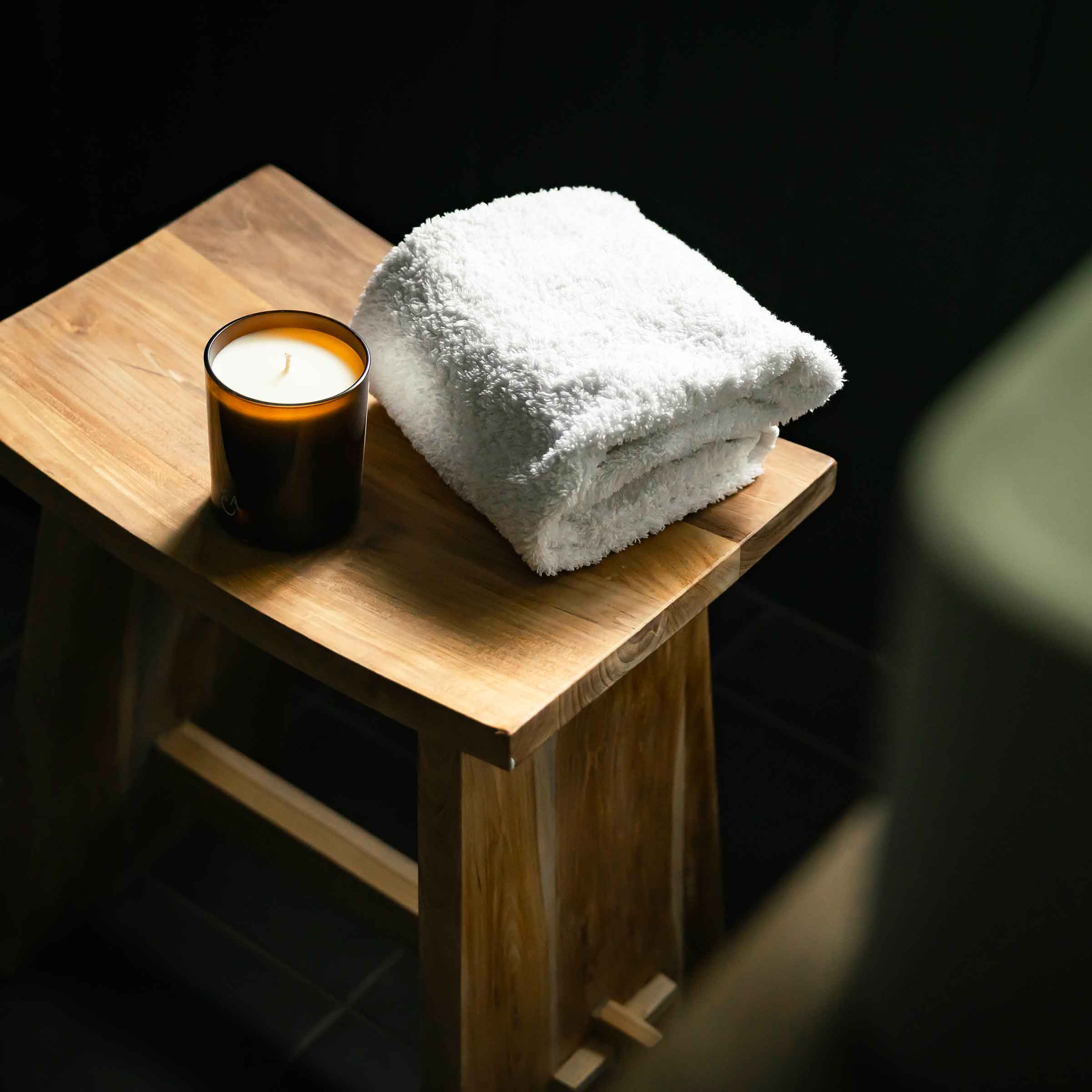 LAW Reclaimed Teak Zen Stool