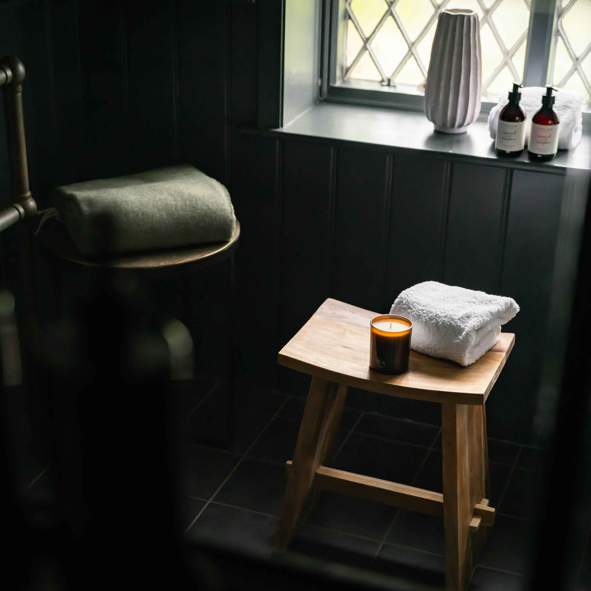 LAW Reclaimed Teak Zen Stool