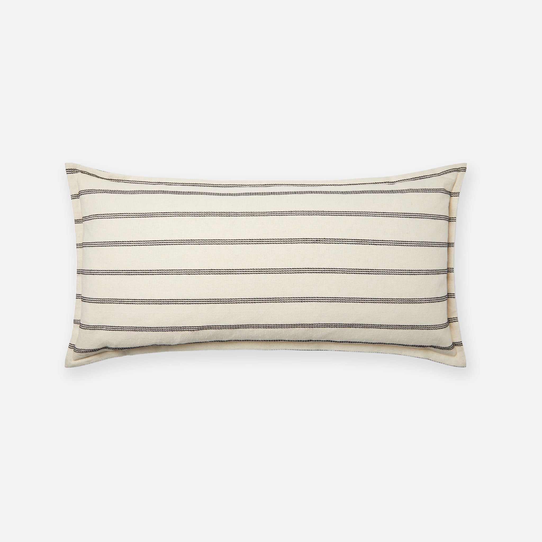 Lincoln Long Oblong Cushion | Stitched Stripe