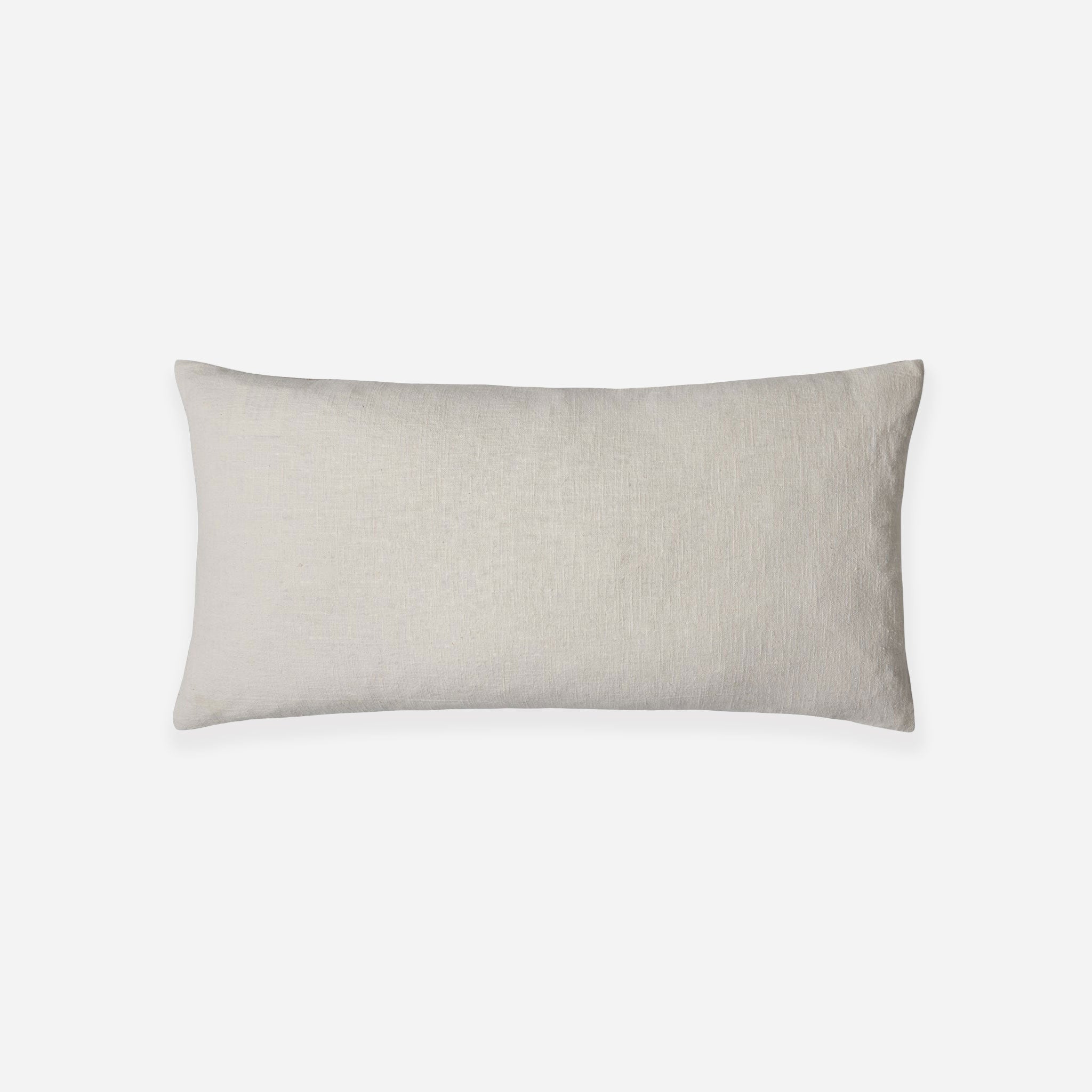 Lincoln Long Oblong Cushion | Ramie Cotton | Off White/Natural
