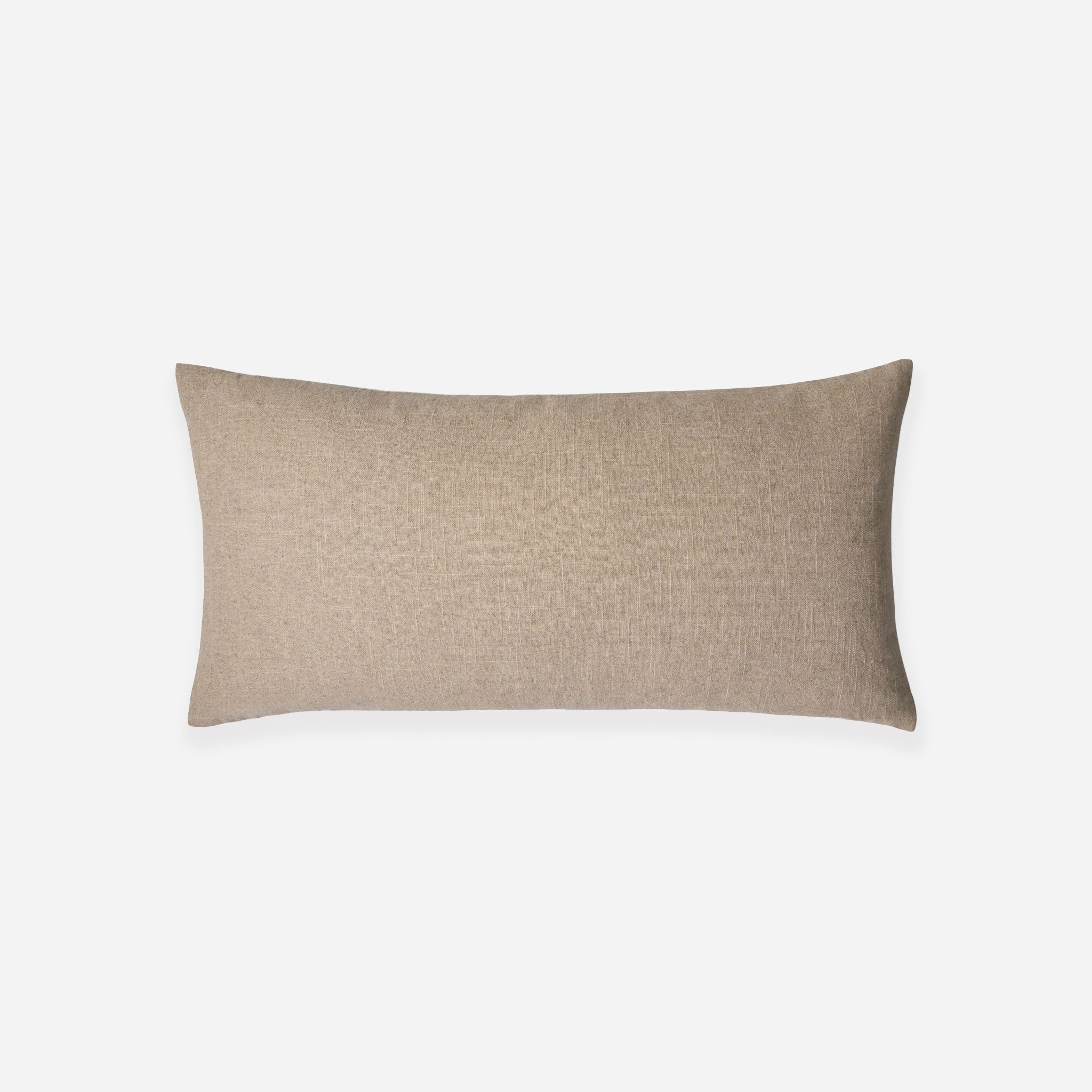 Lincoln Long Oblong Cushion | Ramie Cotton | Off White/Natural