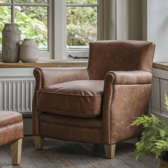 Lovina Leather Armchair