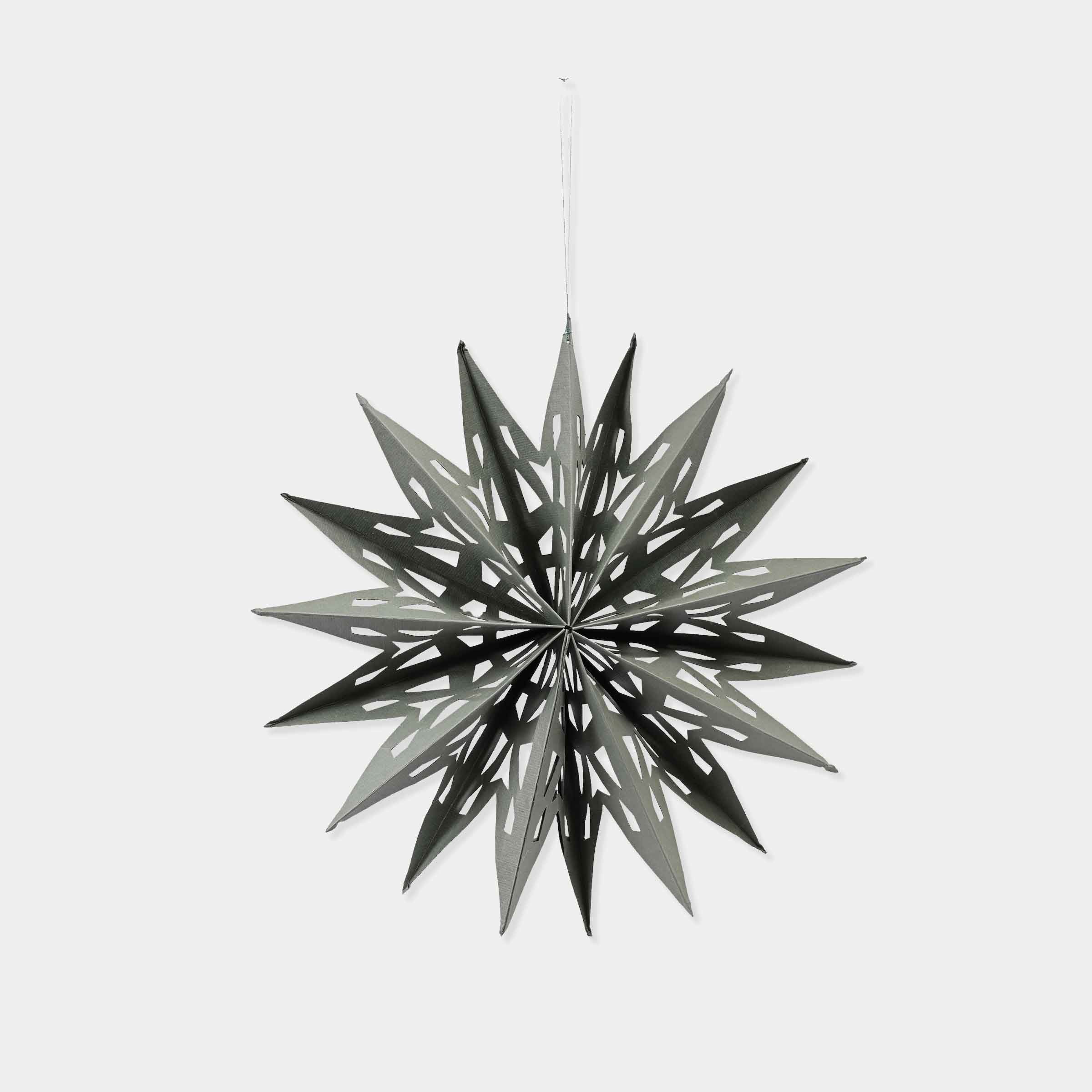 Maddox Cutout Christmas Star – Rosemary Green Paper Decoration
