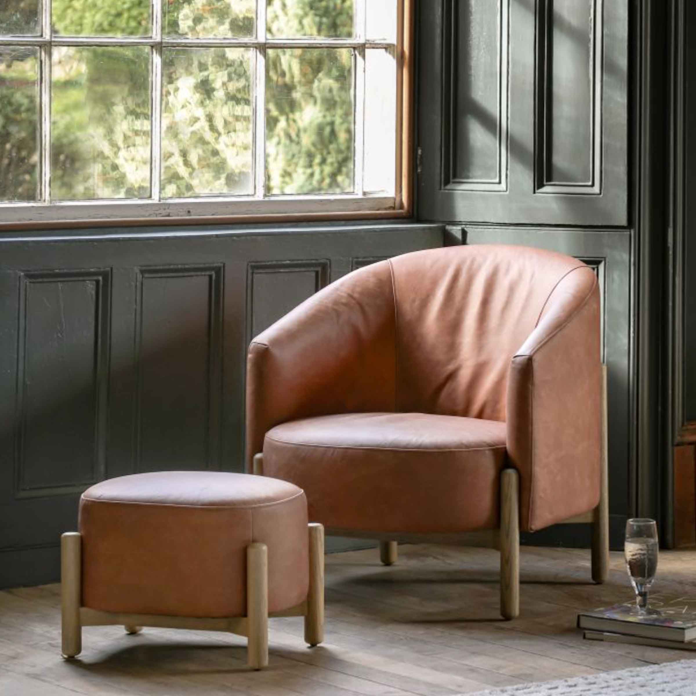 Malang Armchair | Leather