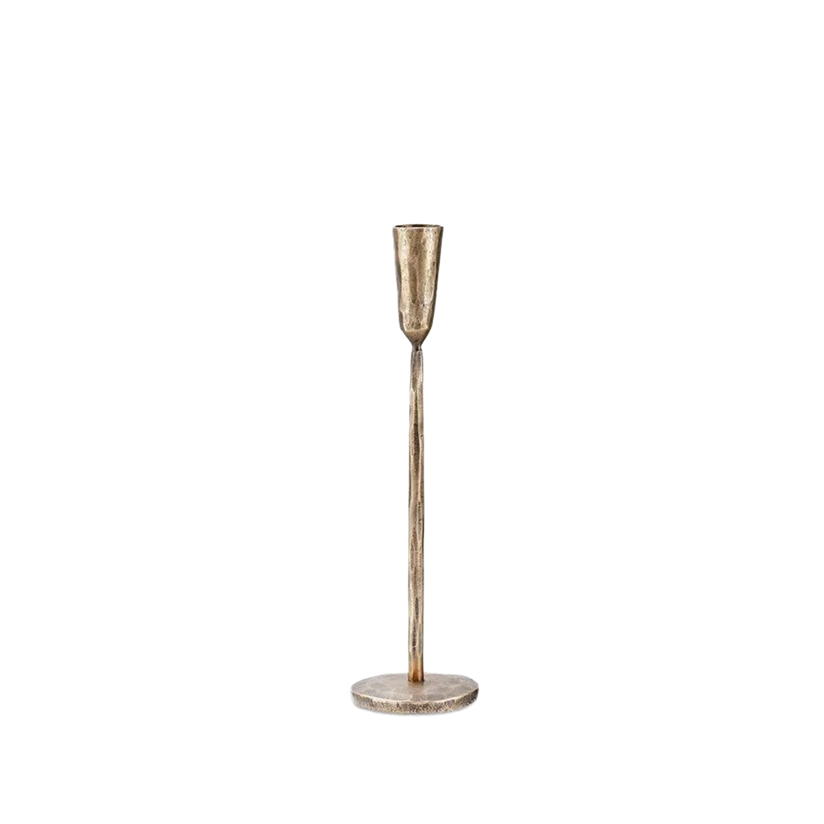 Mbata Antique Brass Candlestick