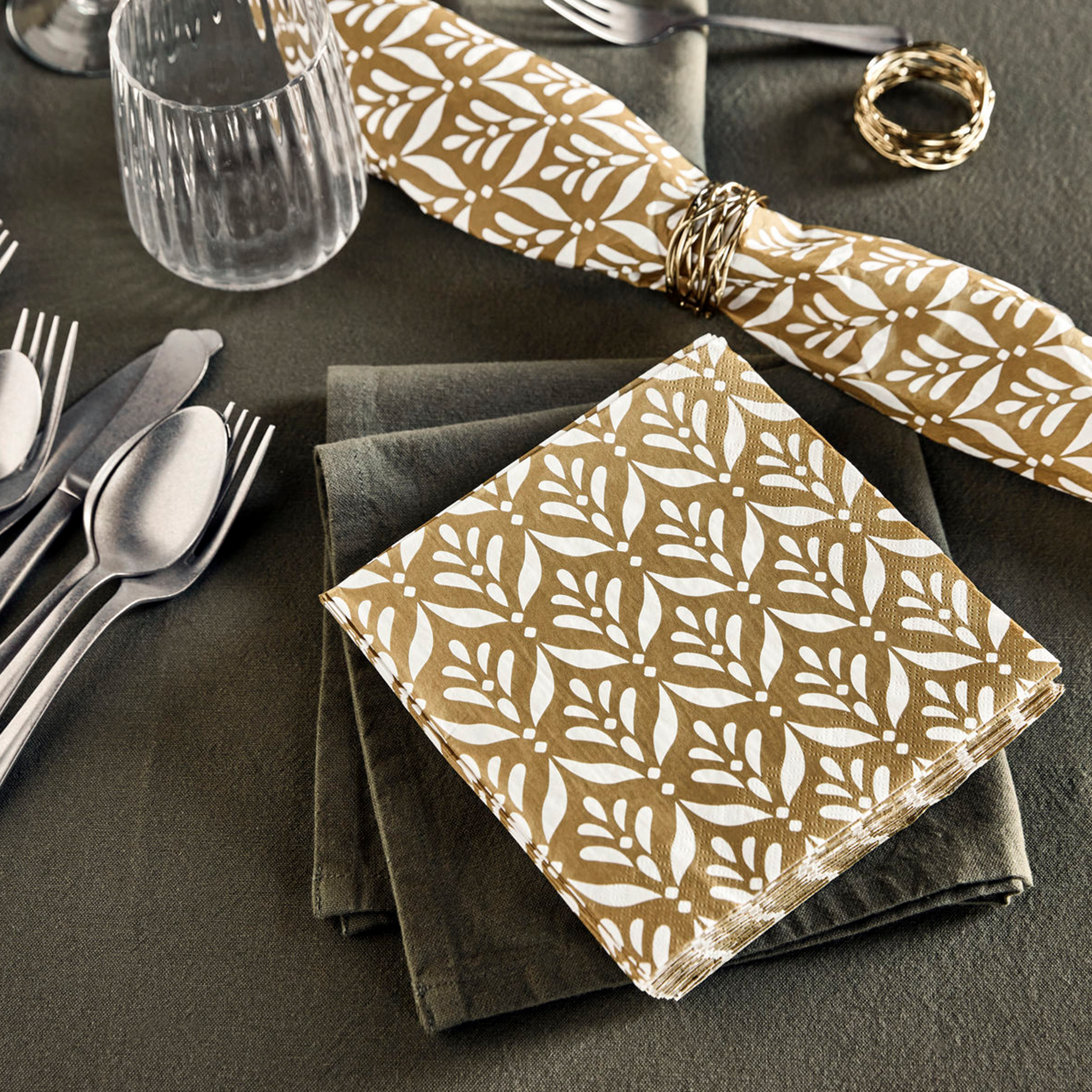 Mento Brown Napkins