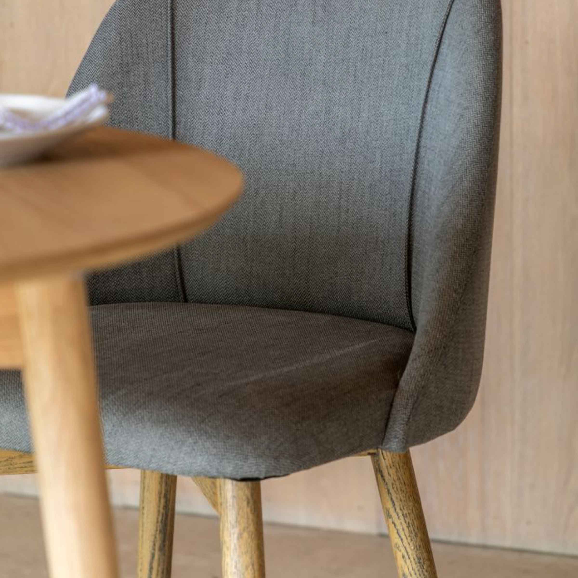 Nusa Dining Chair | Pair | Slate Grey