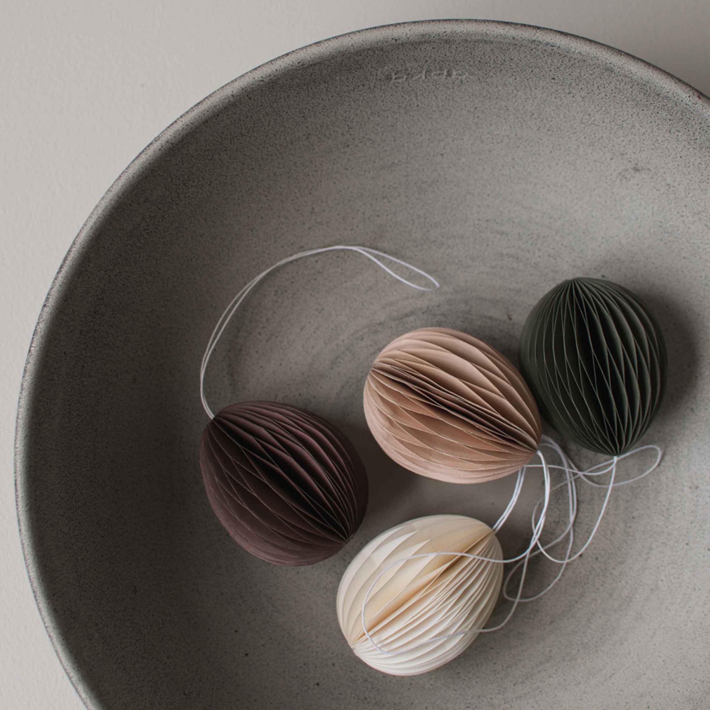 Paper Egg Decoration | Large | Sand