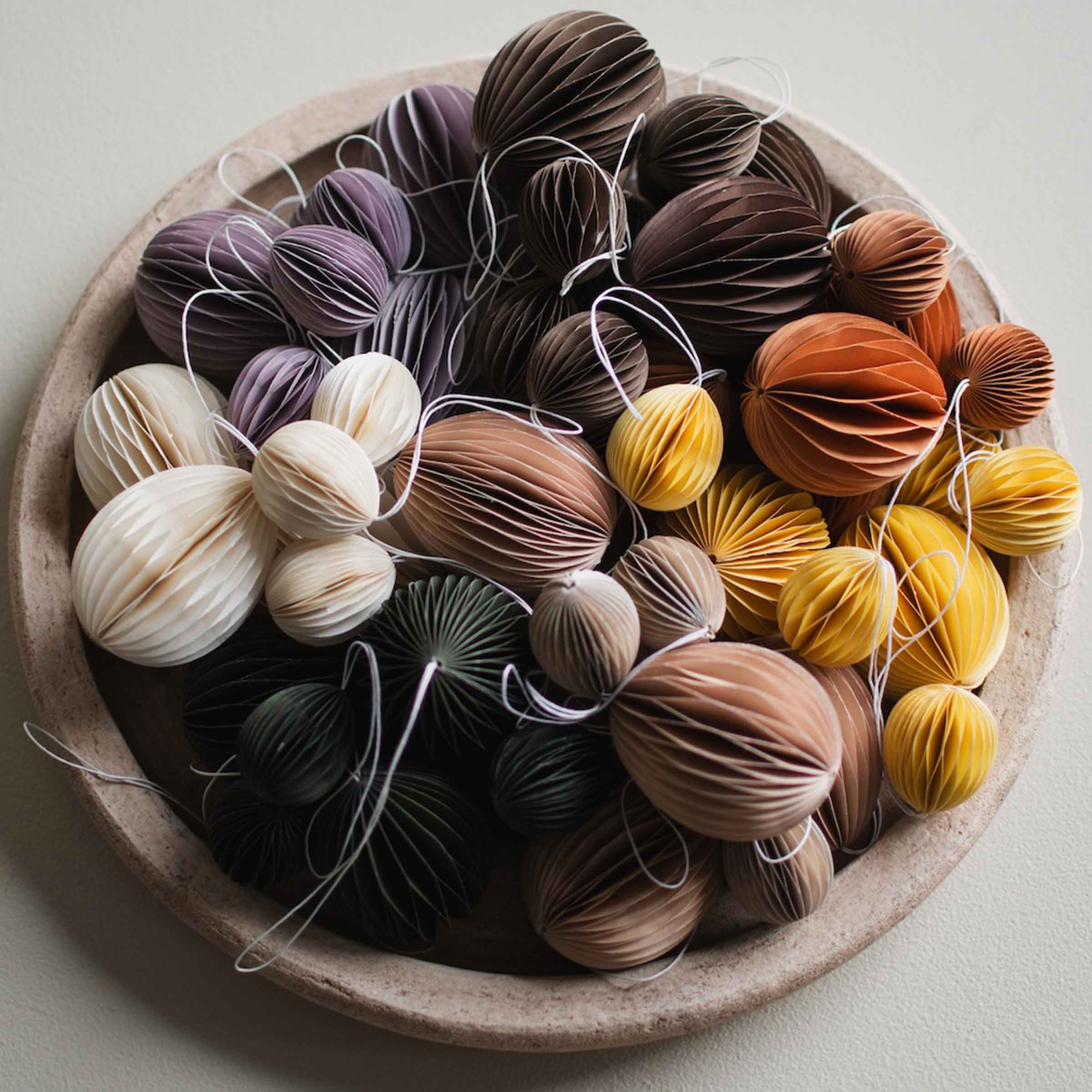 Paper Egg Decoration | Large | Sand