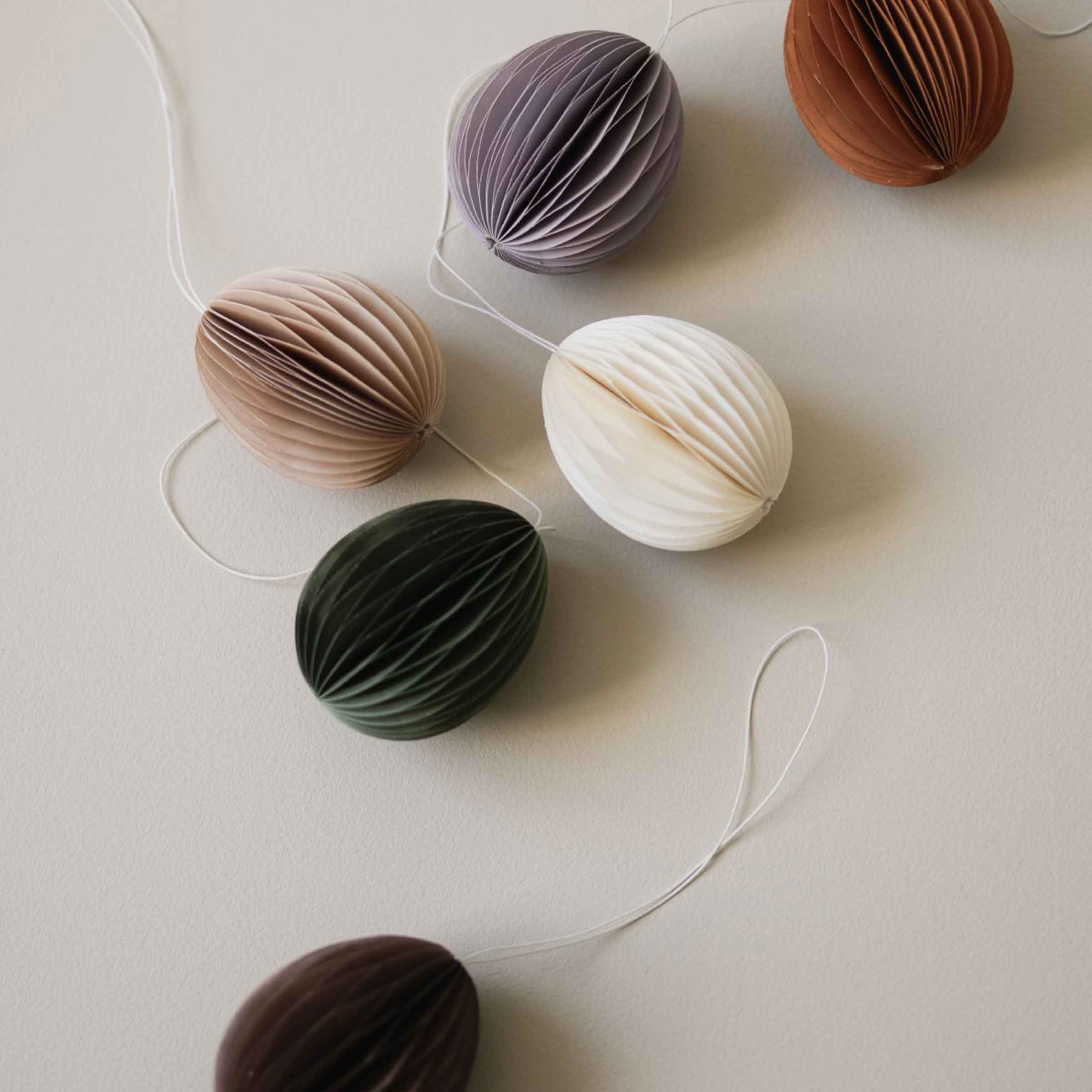 Paper Egg Decoration | Large | Sand