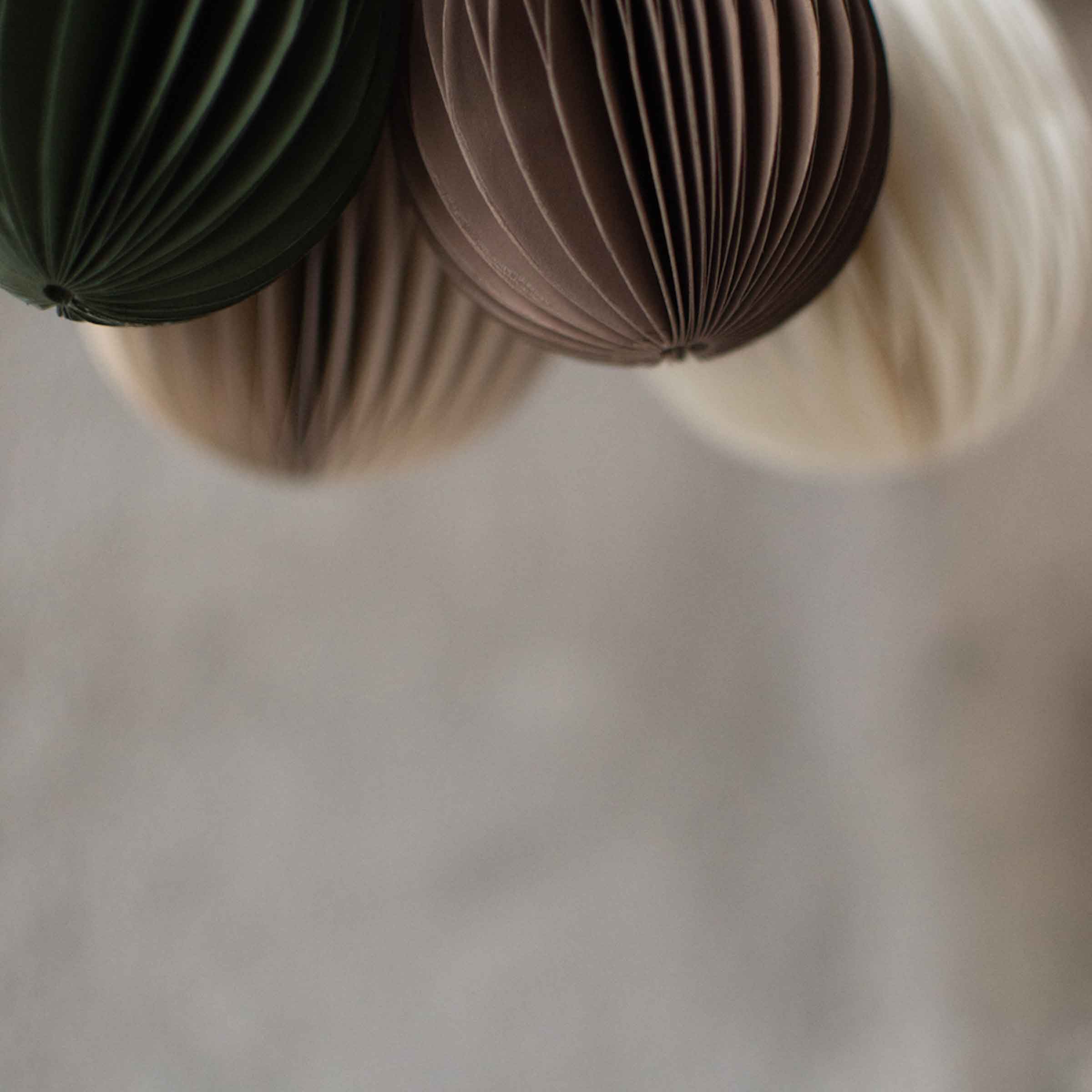 Paper Egg Decoration | Large | White