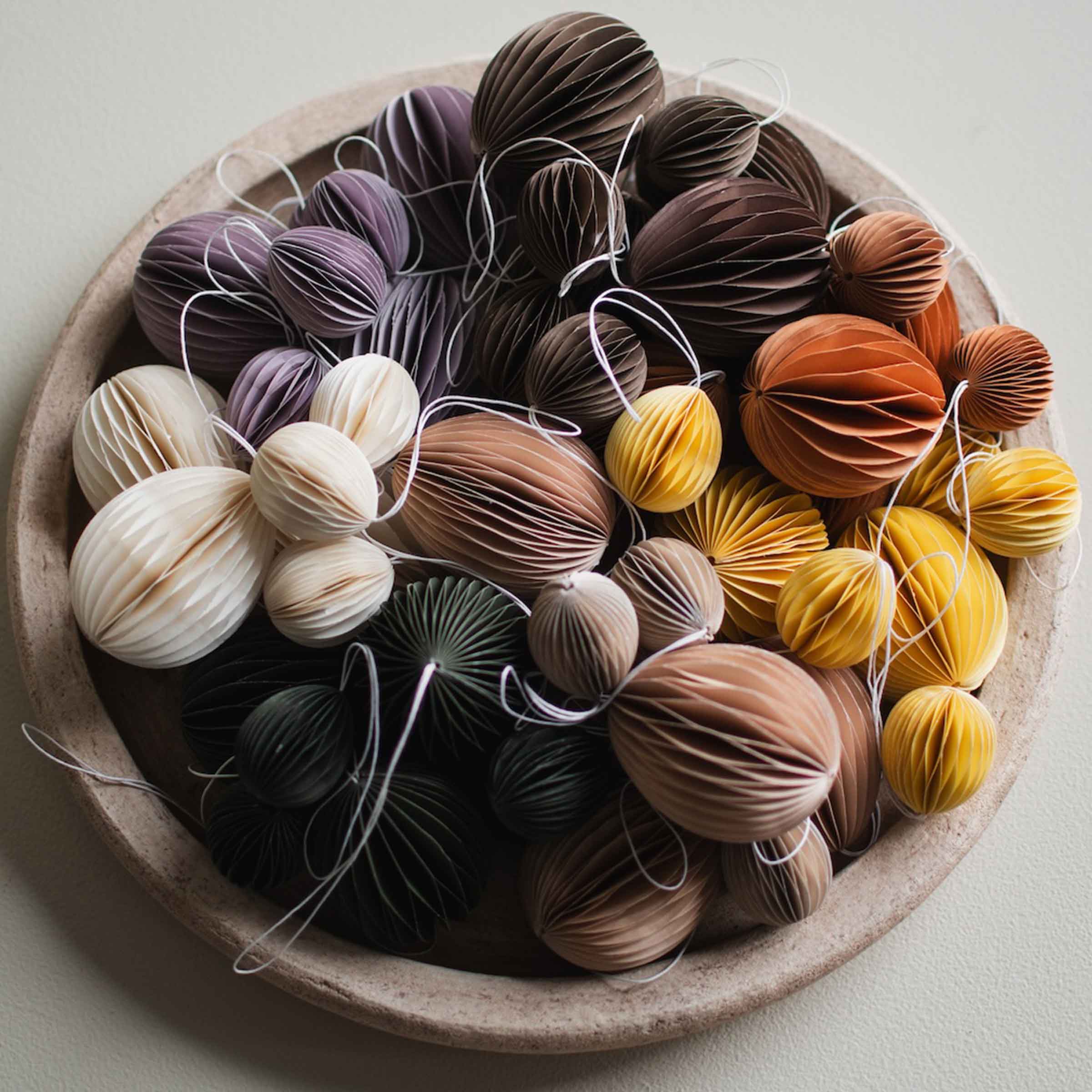 Paper Egg Decoration | Small | White