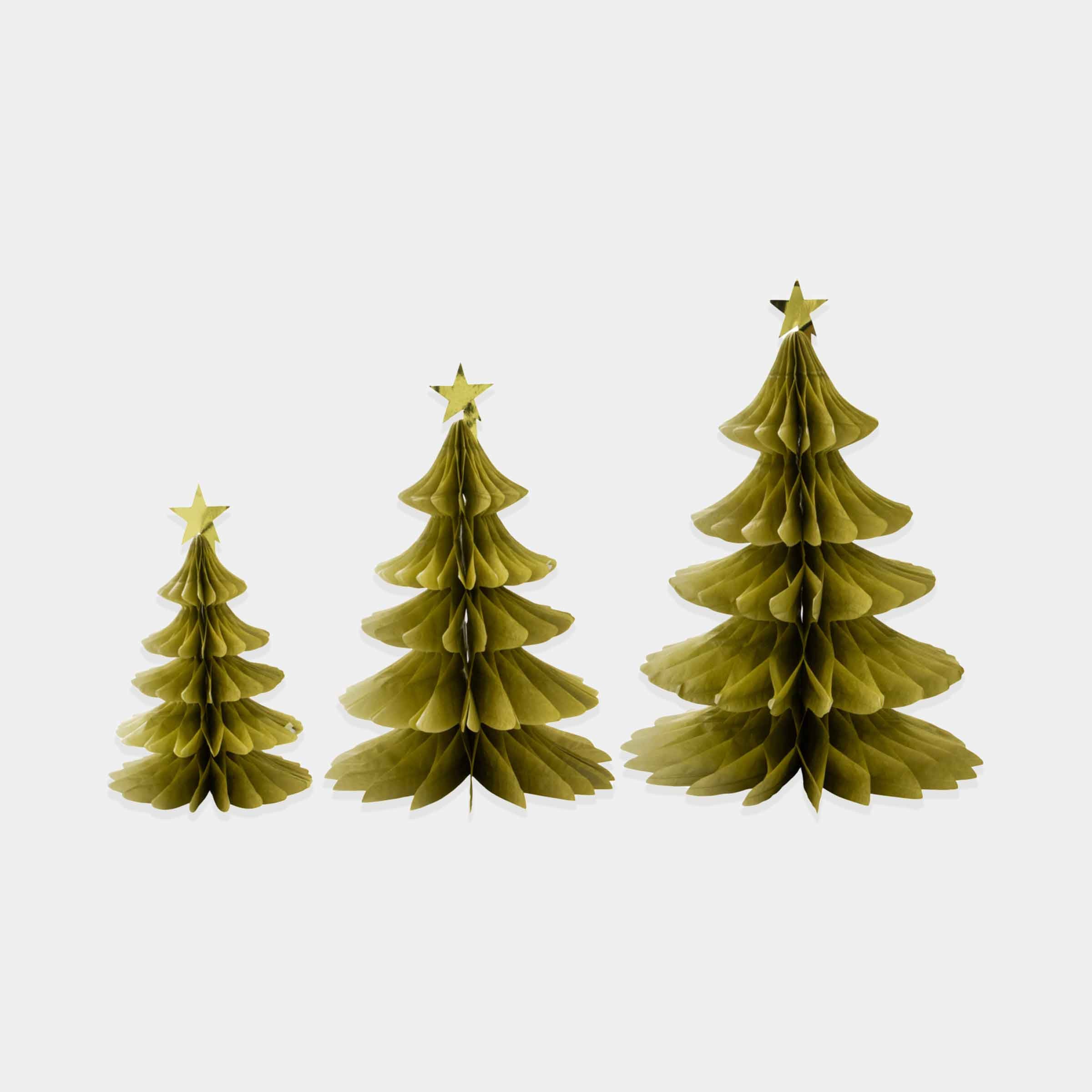 Paper Tree Decoration | Gold