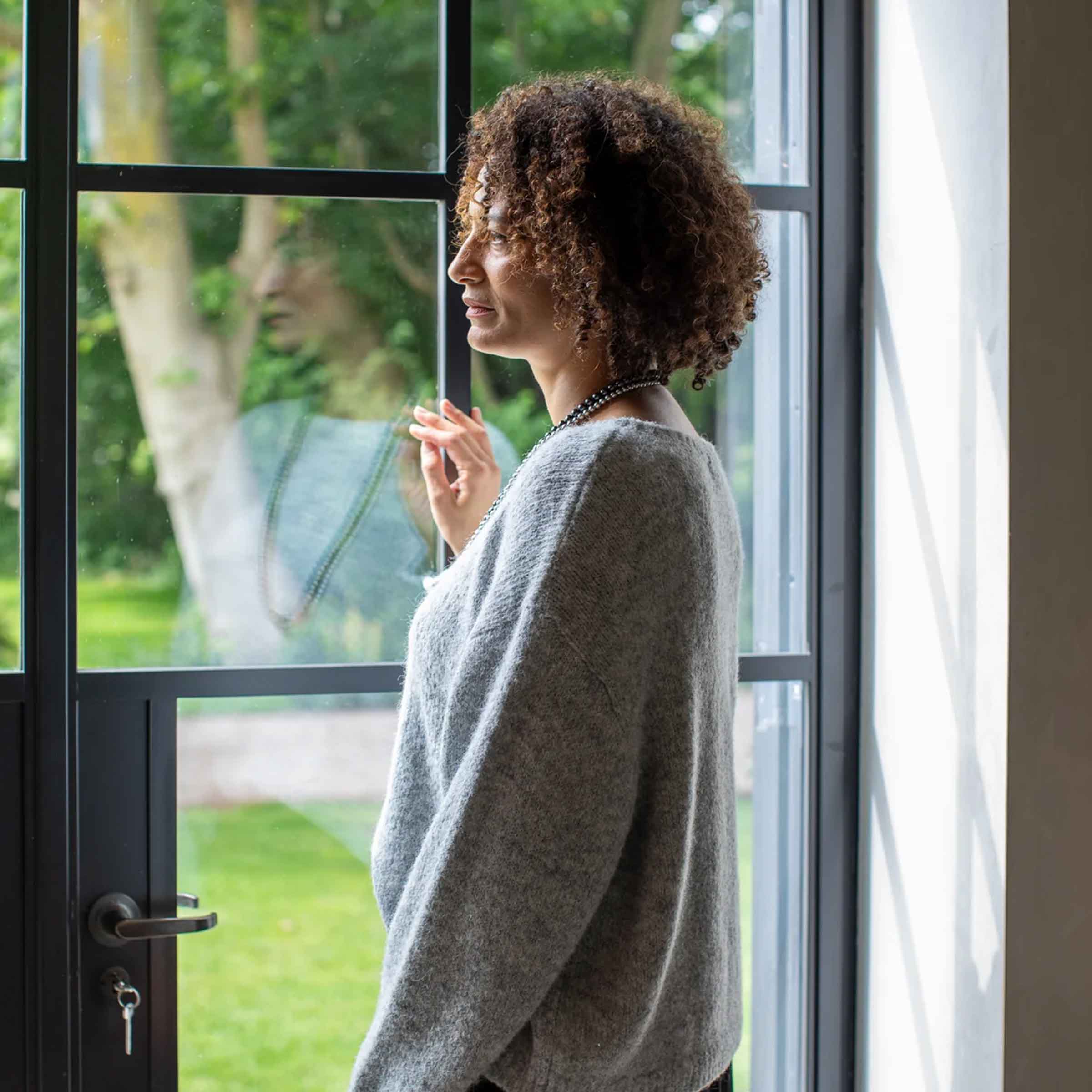 Phoebe Jumper | Silver