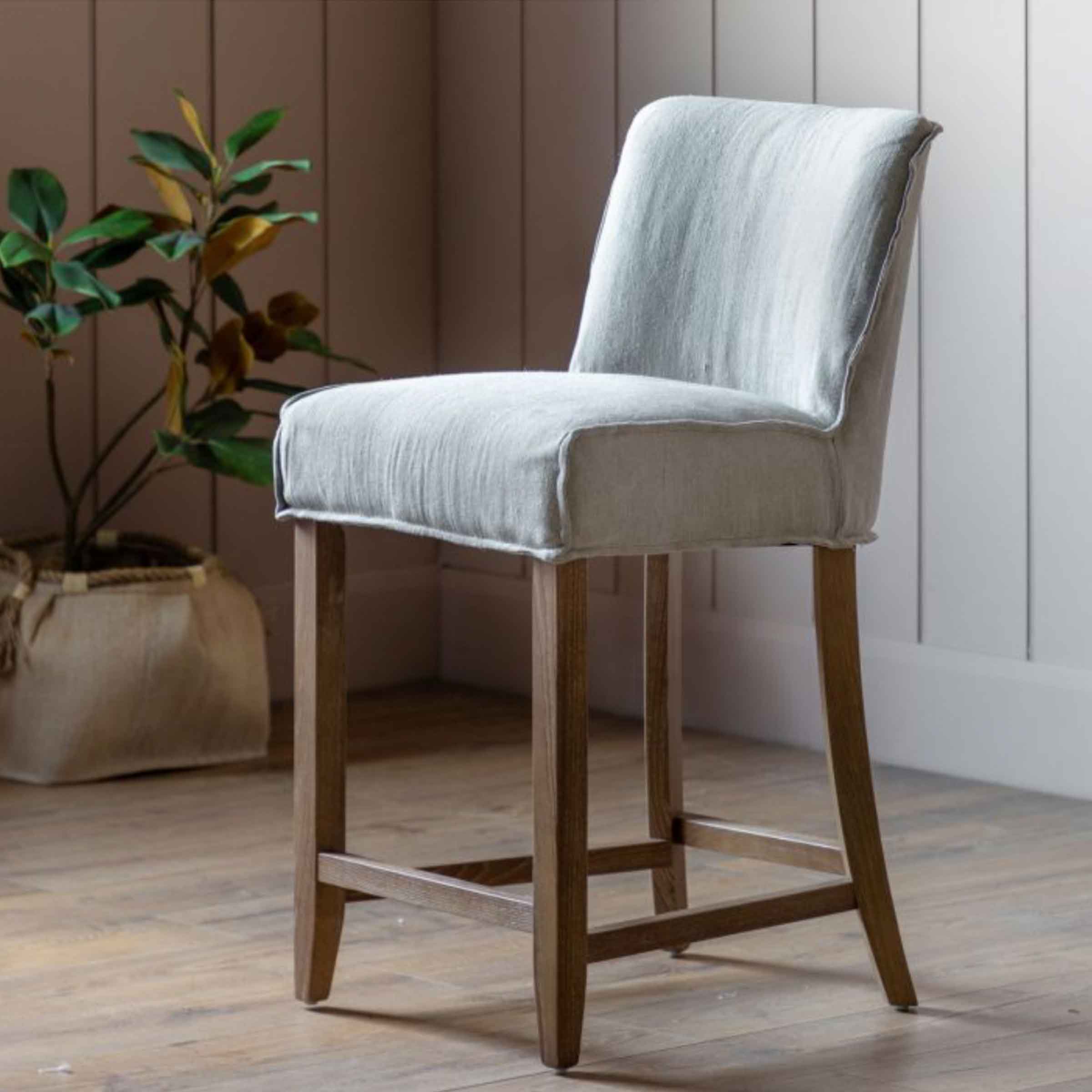 Pineda Kitchen Stool | Taupe