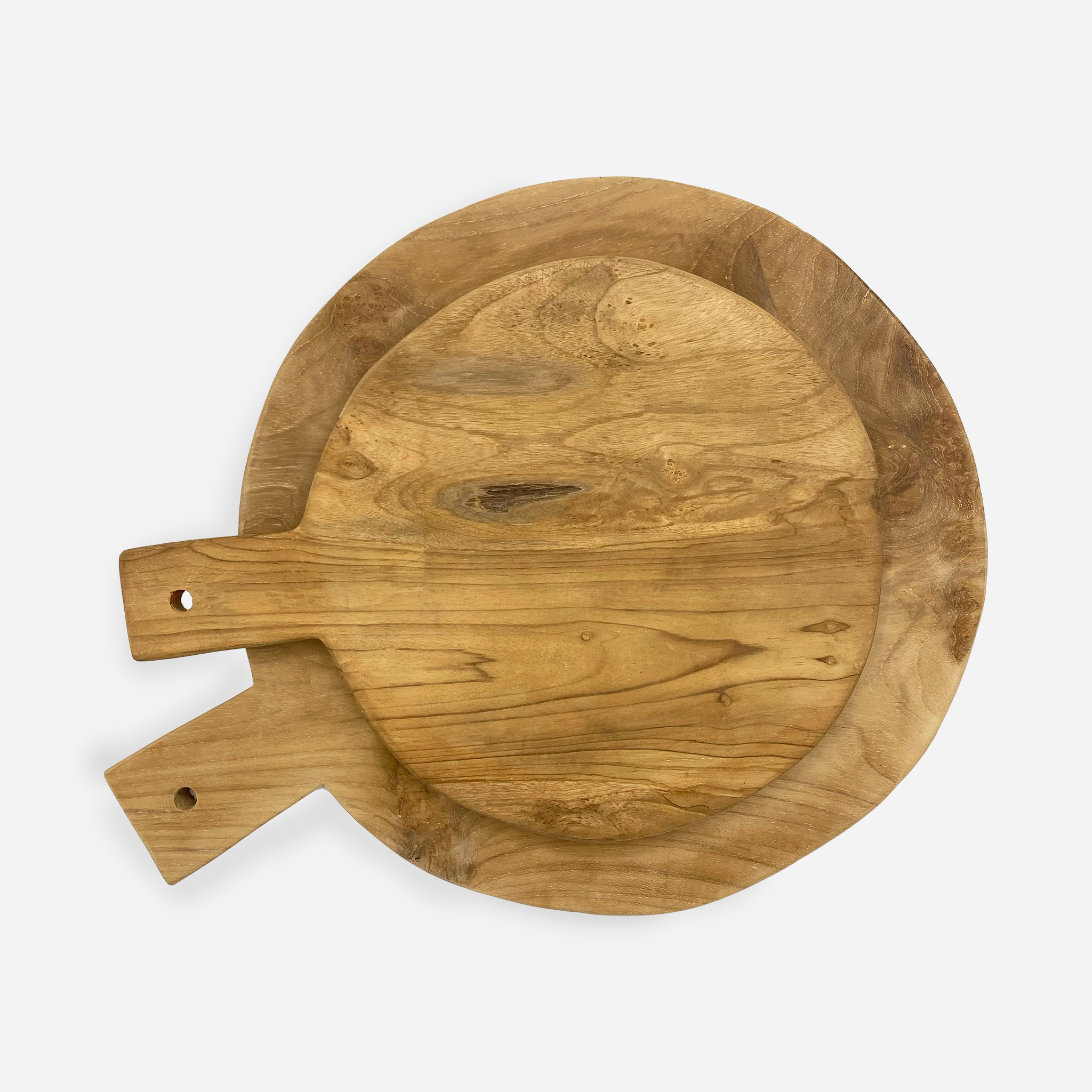 Teak Pizza Board