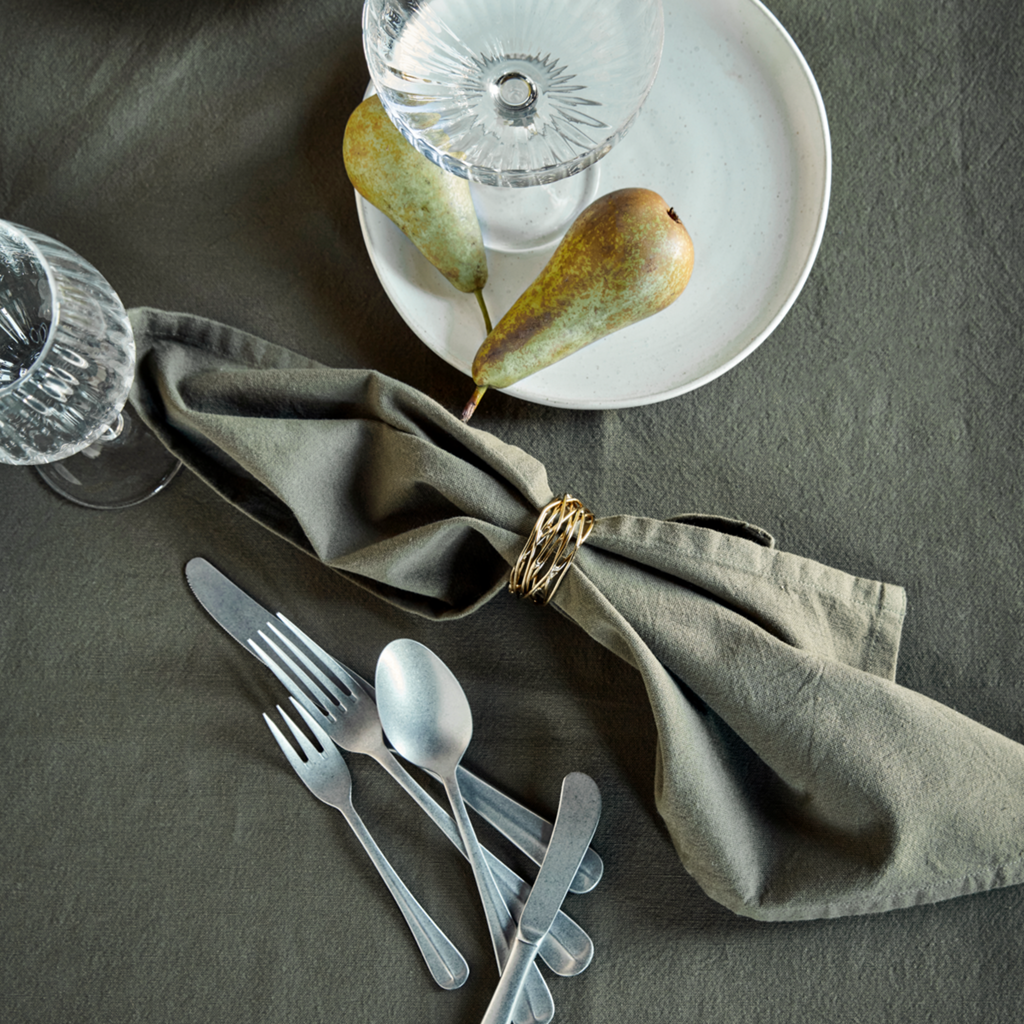 Real Napkins | Dark Green