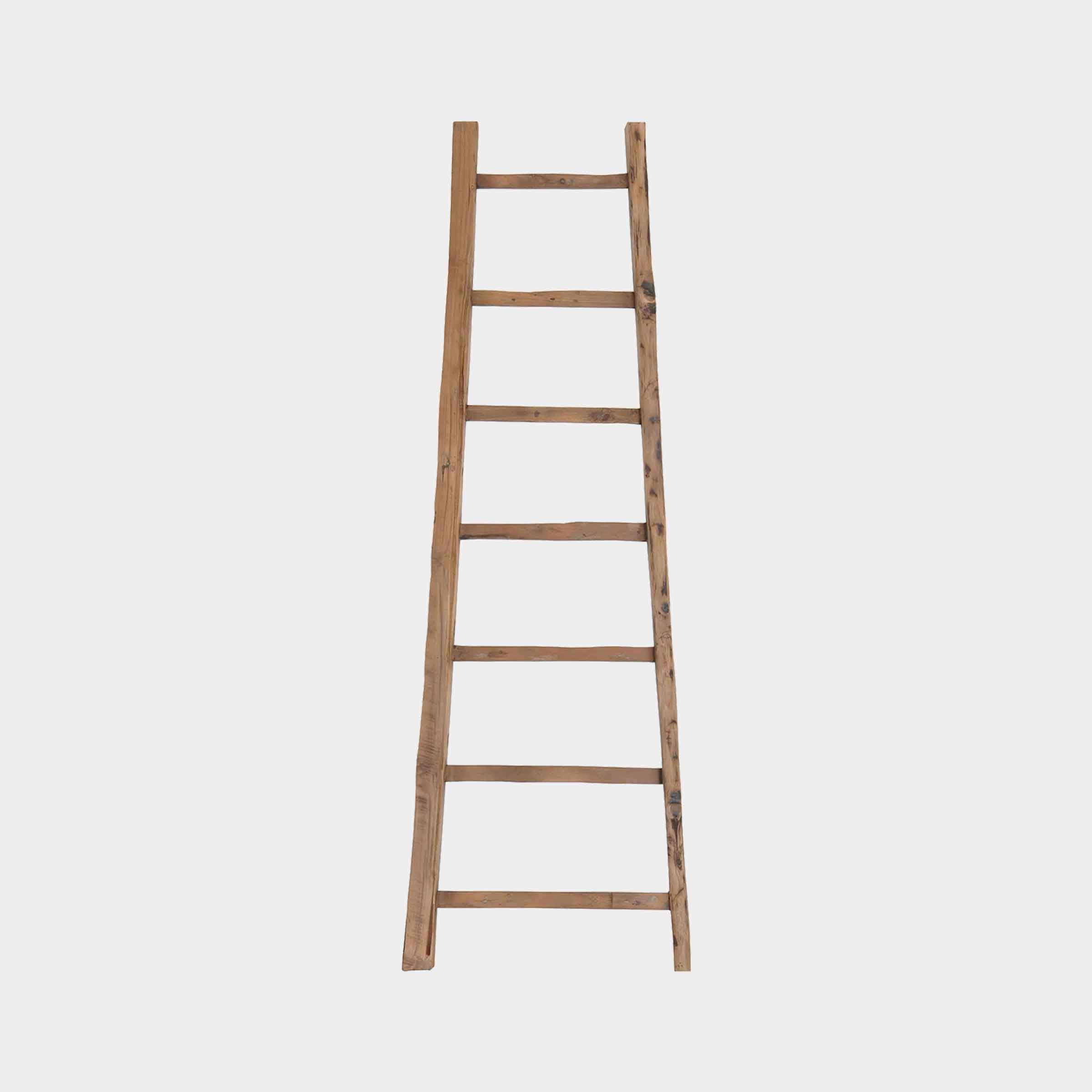 Reclaimed Teak Towel Ladder | Natural