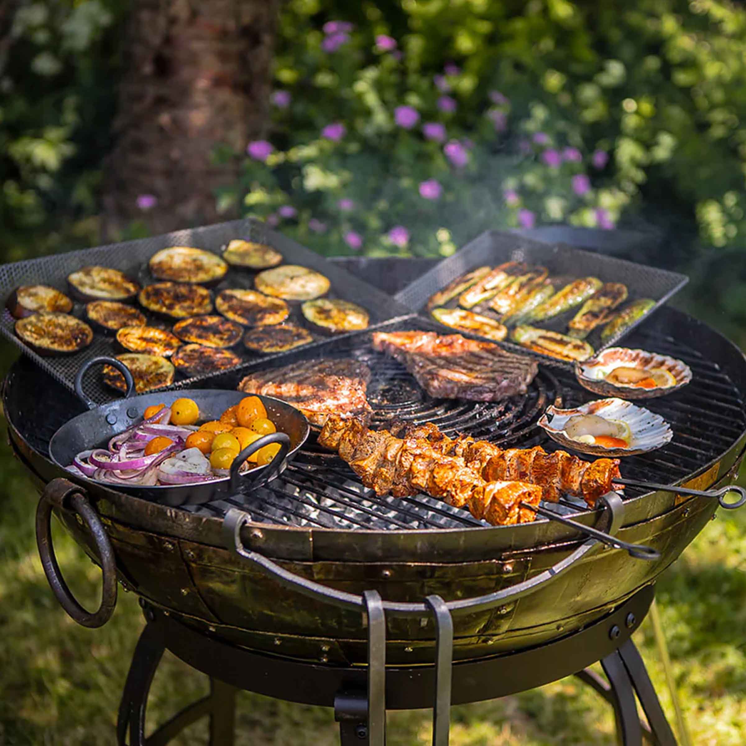 Kadai Recycled BBQ Fire Pit | 70cm (4-8 people)