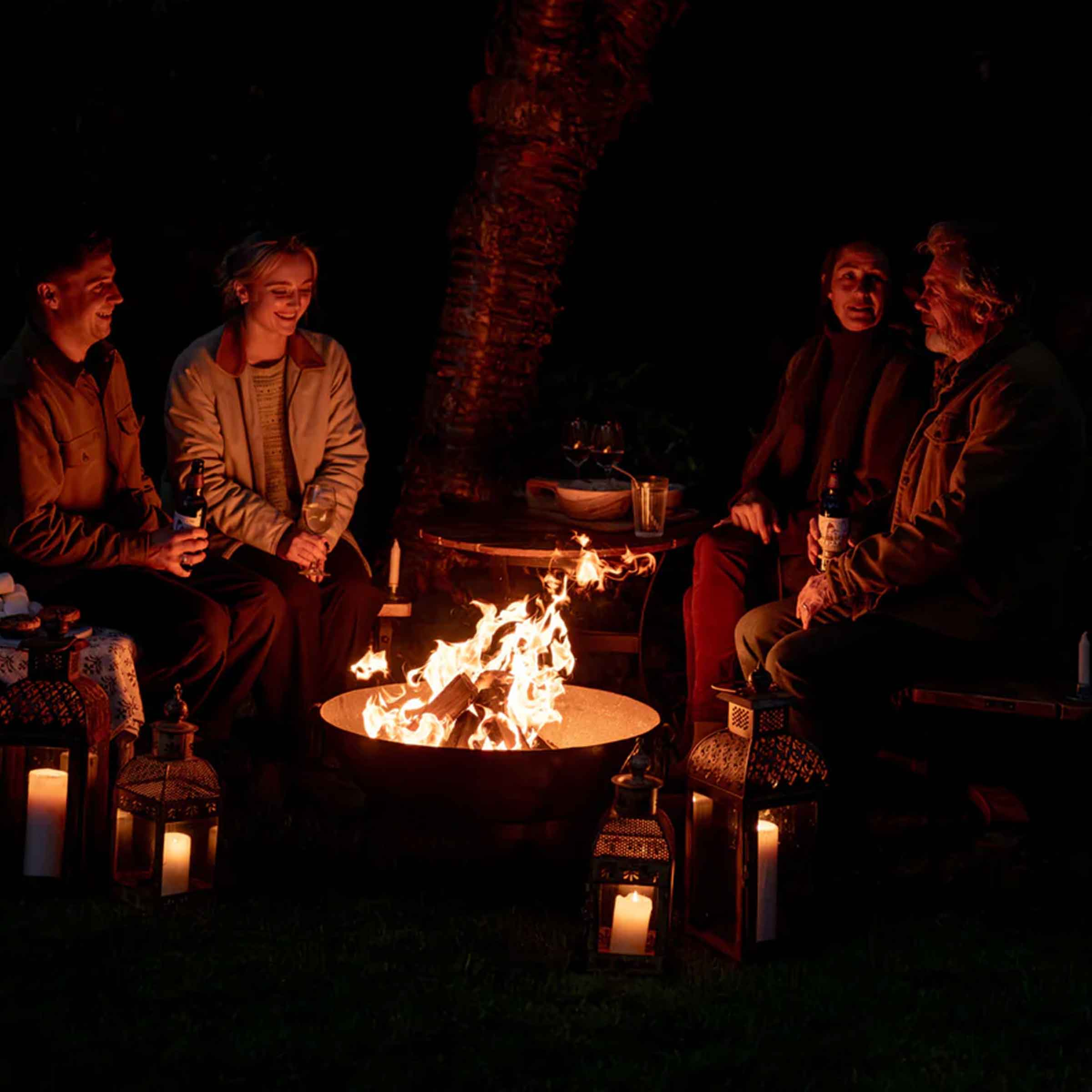 Kadai Recycled BBQ Fire Pit | 70cm (4-8 people)