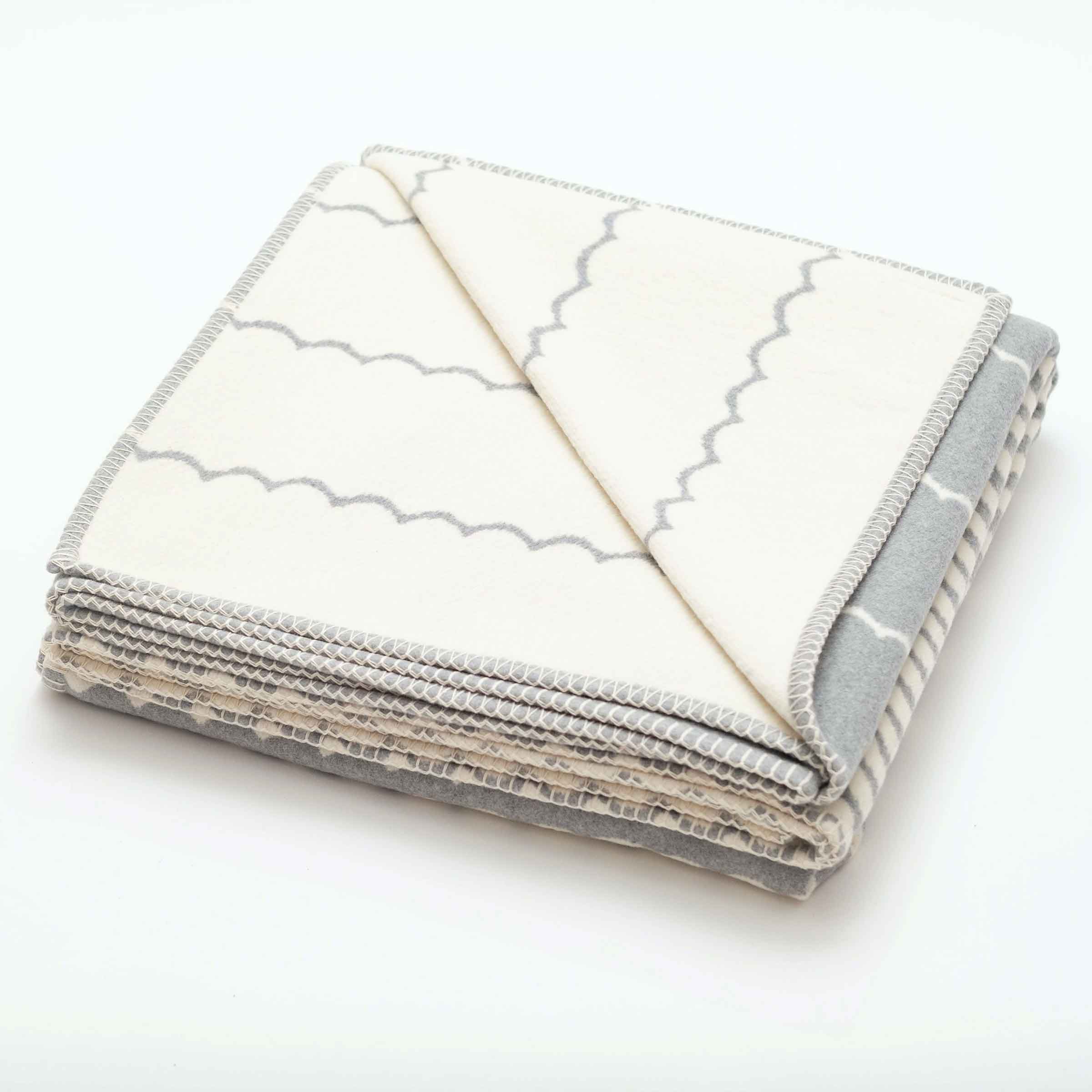 Recycled Cotton Blanket | Grey Swell