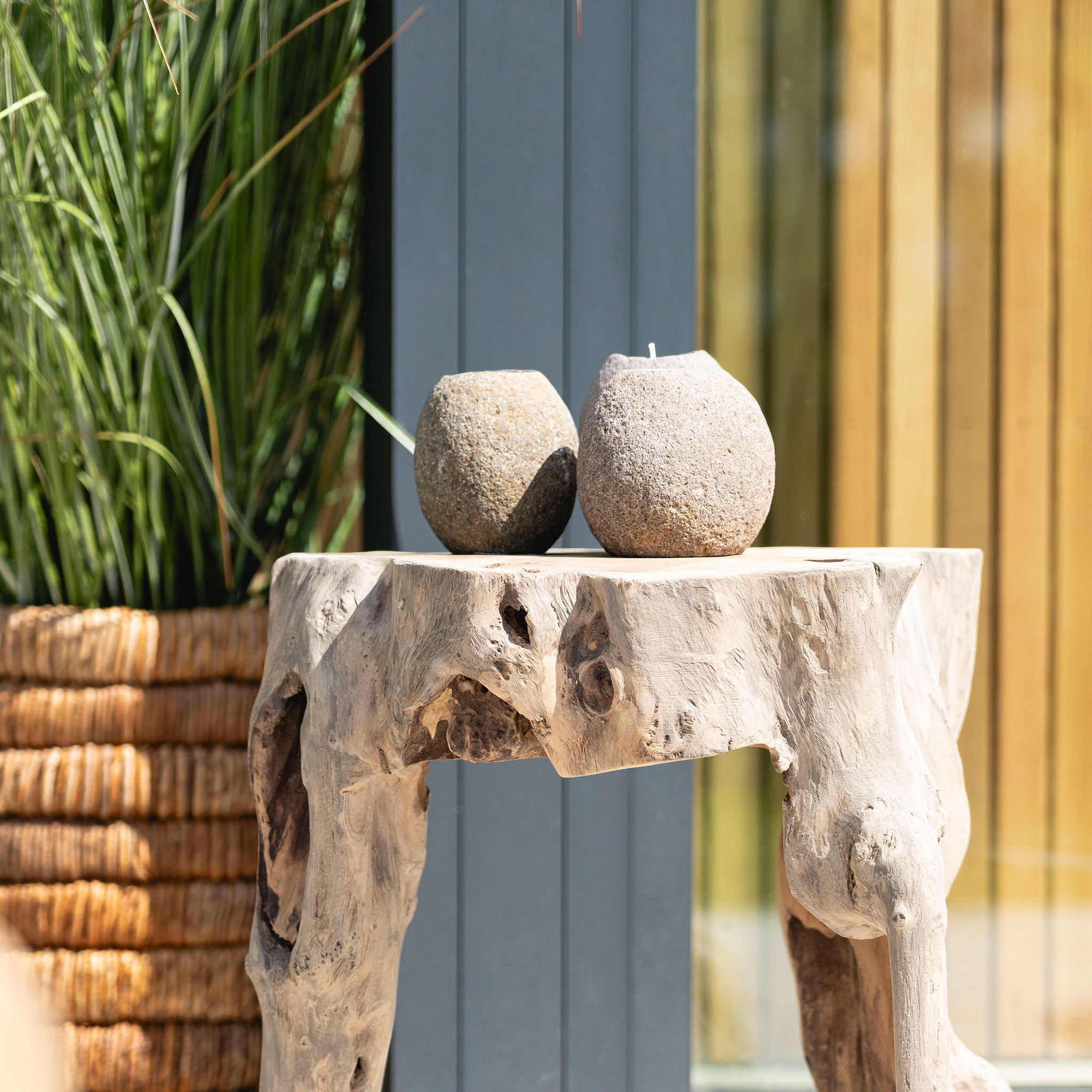 Riverstone Tea Light Holder I Tall