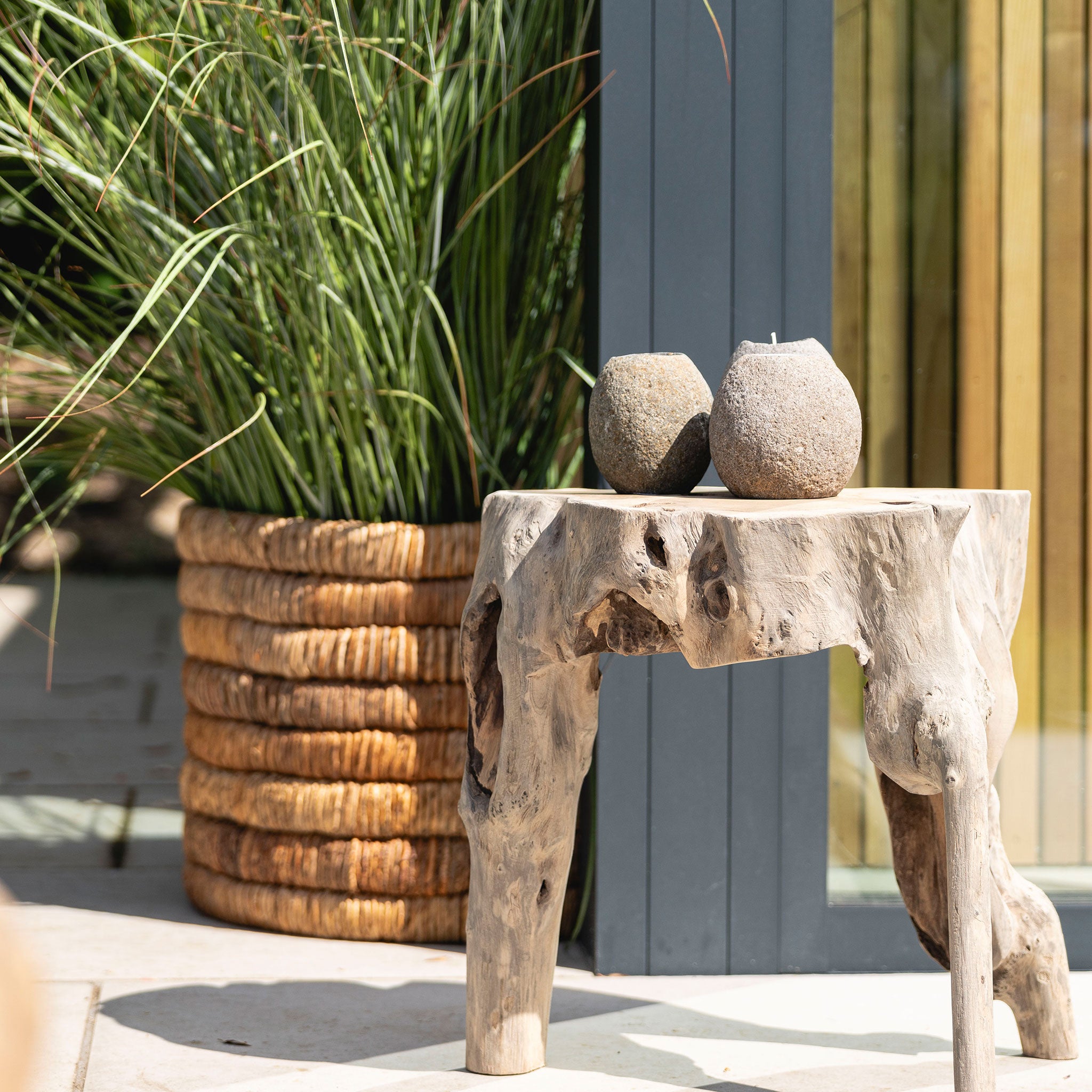 Riverstone Tea Light Holder I Tall