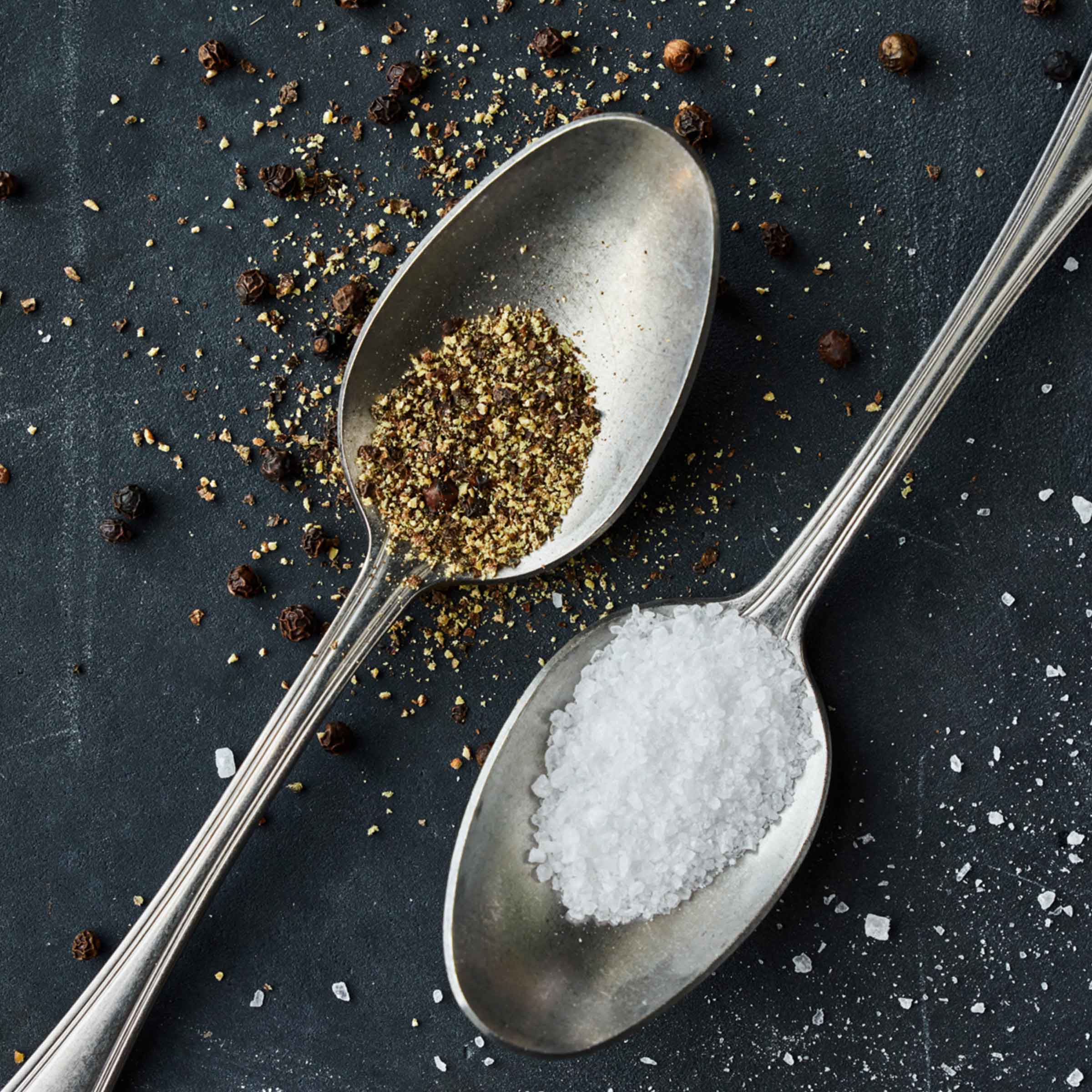 Salt & Pepper Gift Box – French Sea Salt & Black Peppercorns