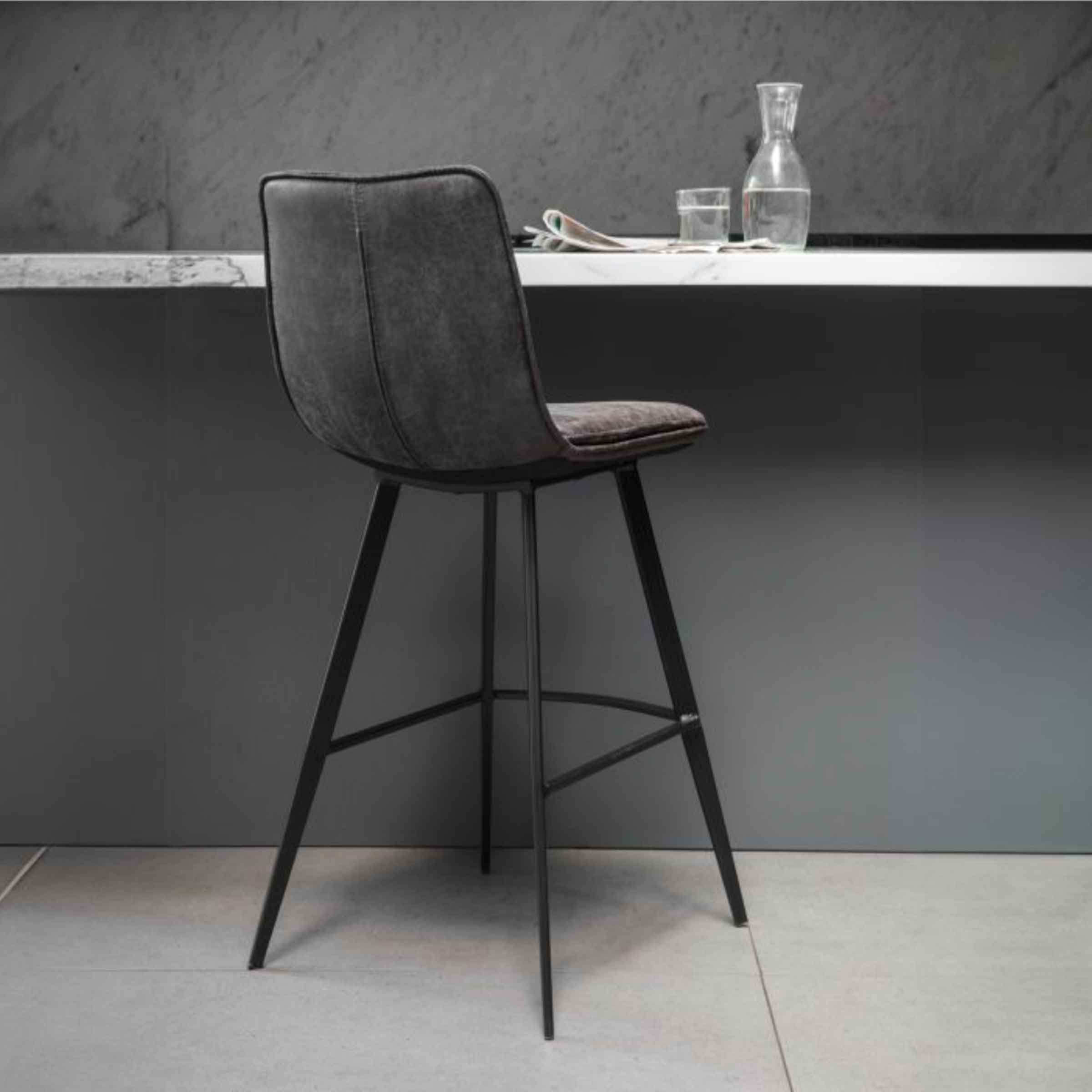 Sanur Bar Stool | Grey