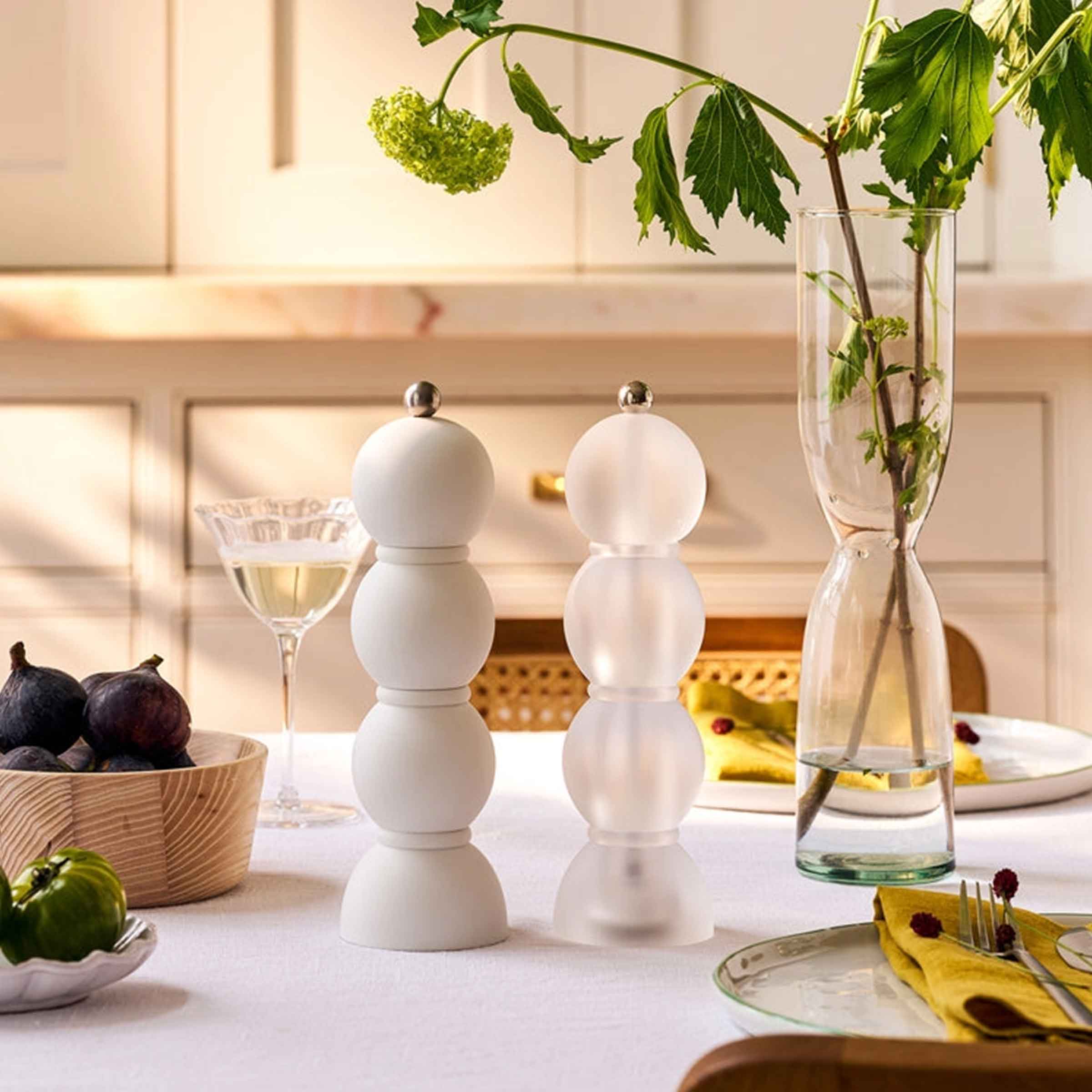Scandi Bob Salt & Pepper Mill | White