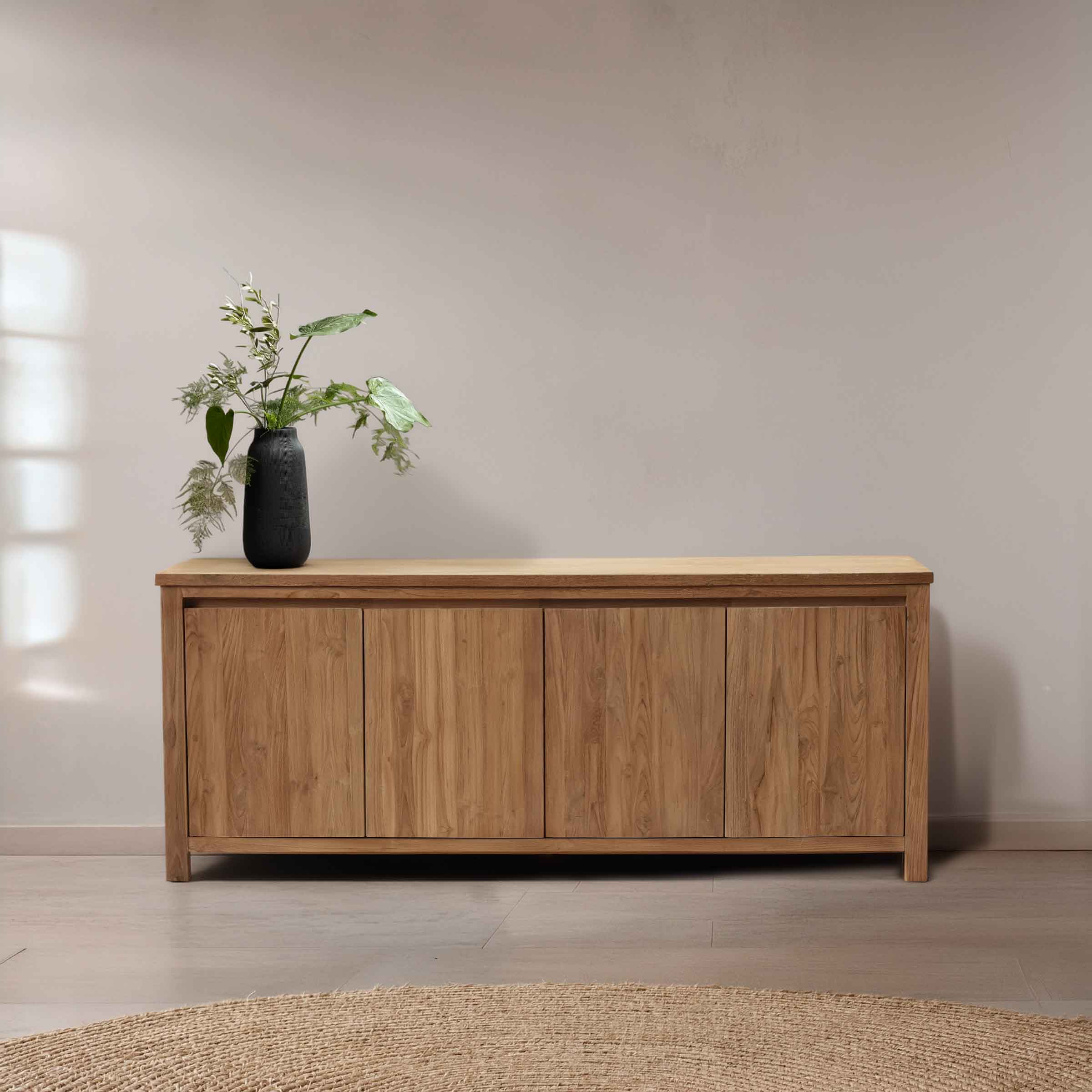 Solent Reclaimed Teak Sideboard | Large