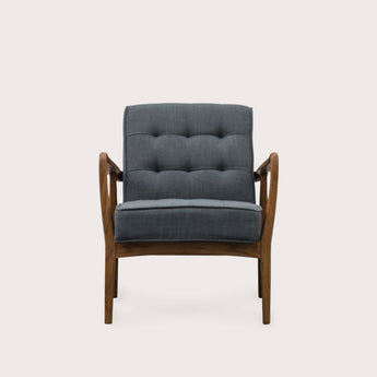 Sowa Armchair - Dark Grey Linen