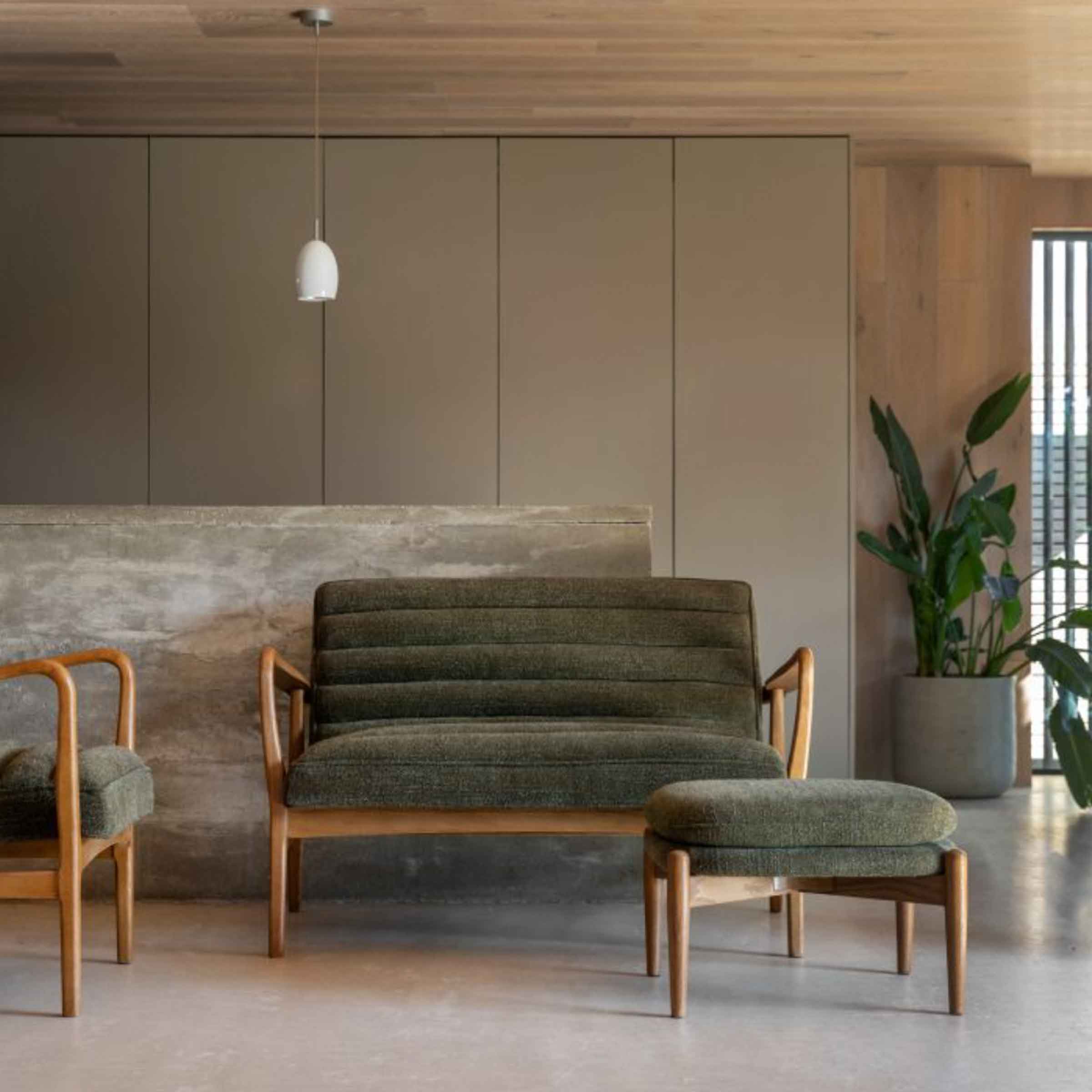 Sunut 2 Seater Sofa | Green
