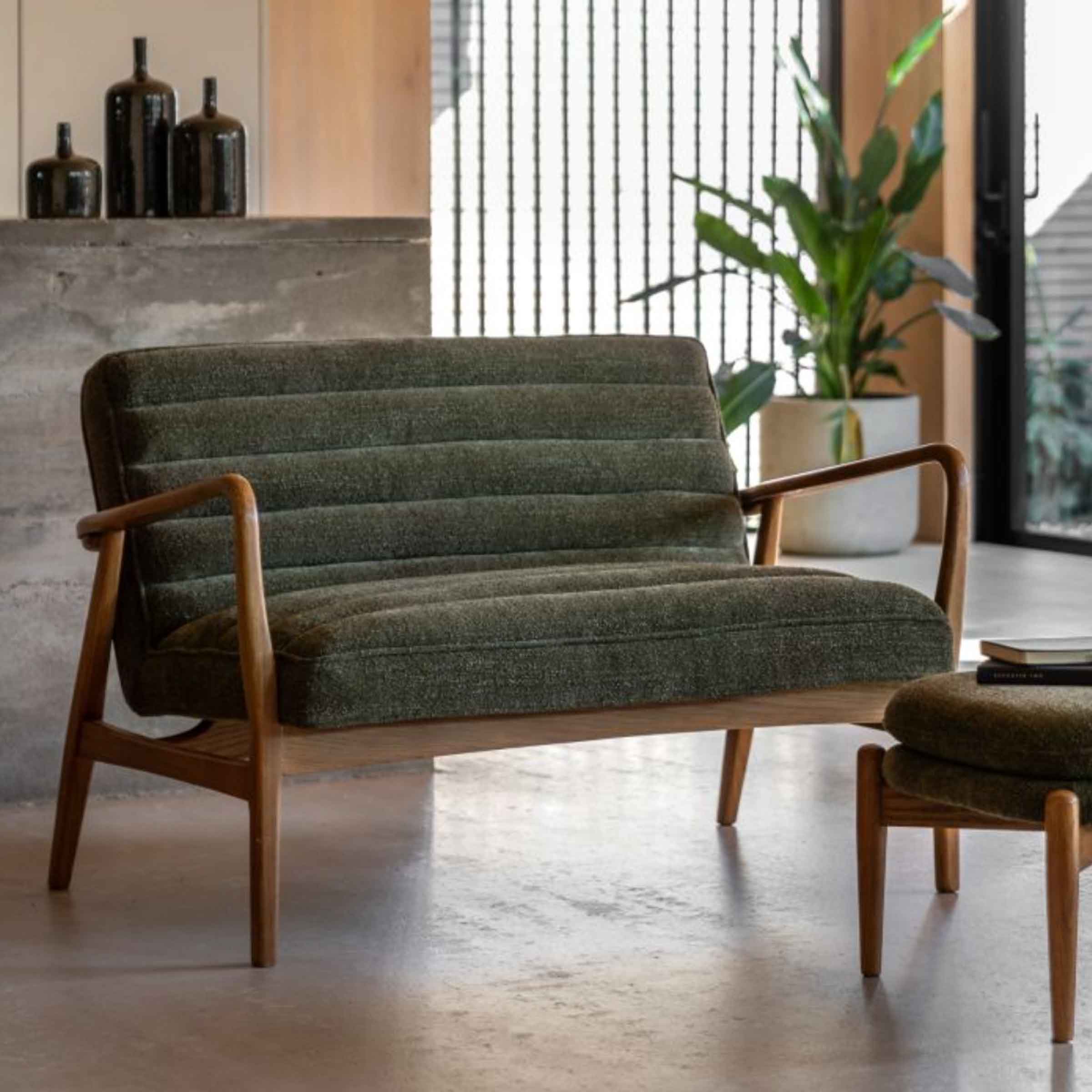 Sunut 2 Seater Sofa | Green