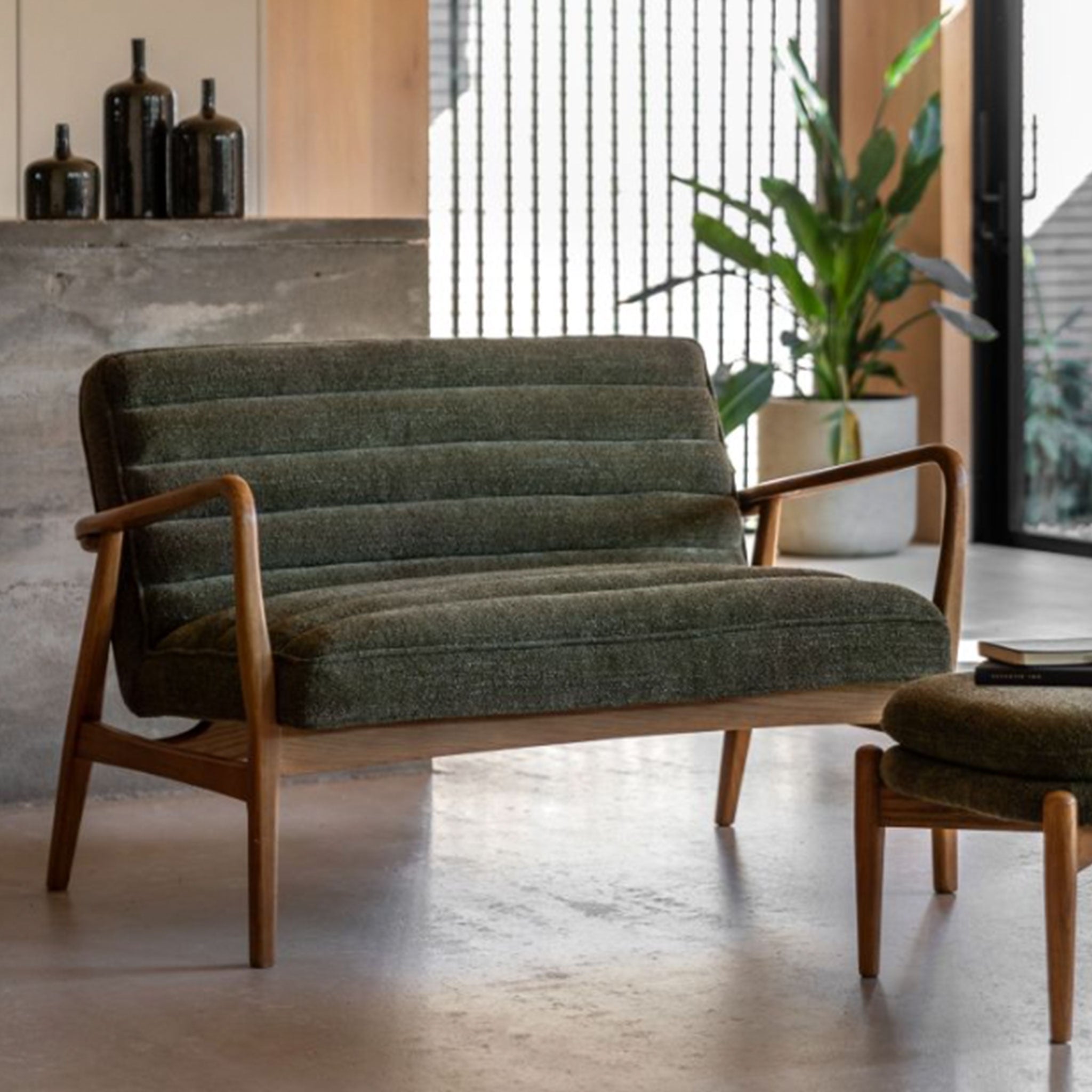 Sunut 2 Seater Sofa | Green