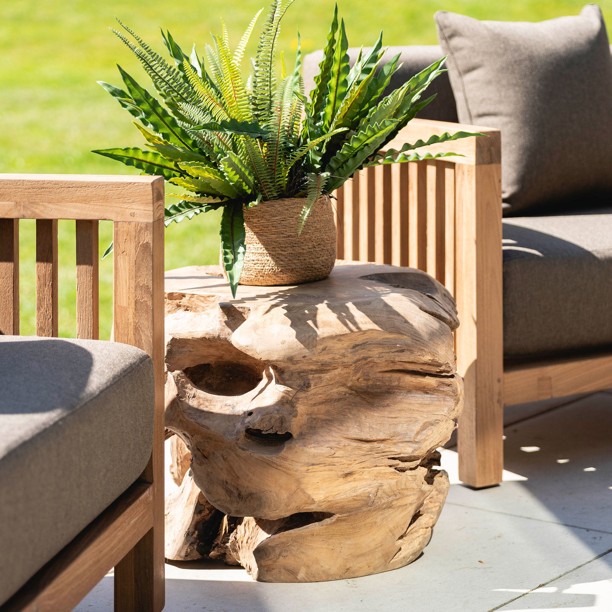 Teak Root Sitting Ball