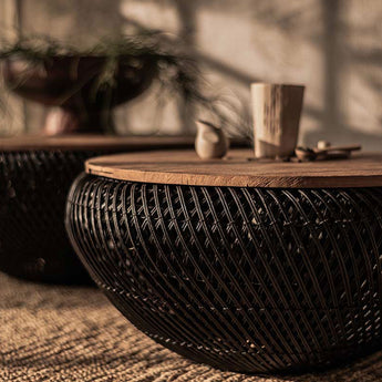 Wave Coffee Table - Charcoal