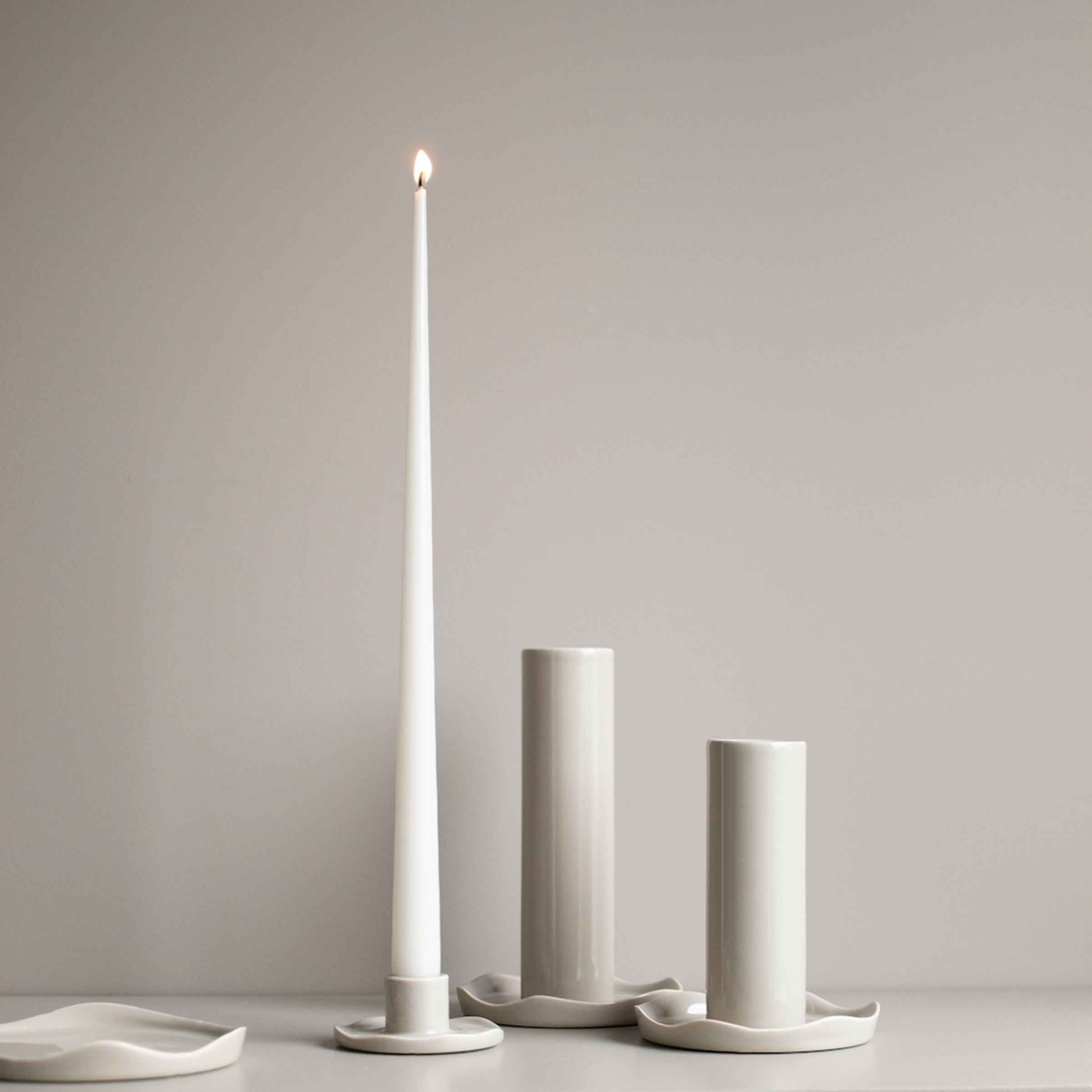 Wave Candle Holder | Shiny Mole