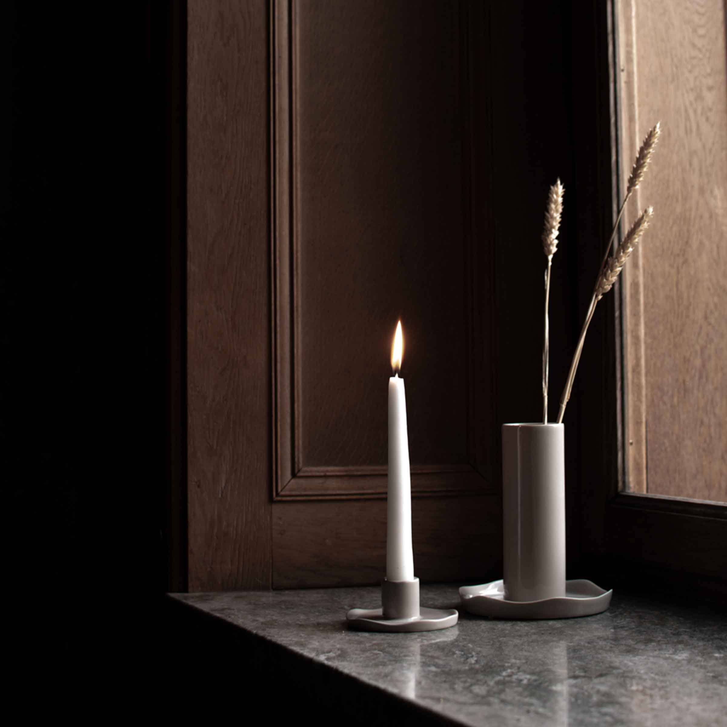 Wave Candle Holder | Shiny Mole